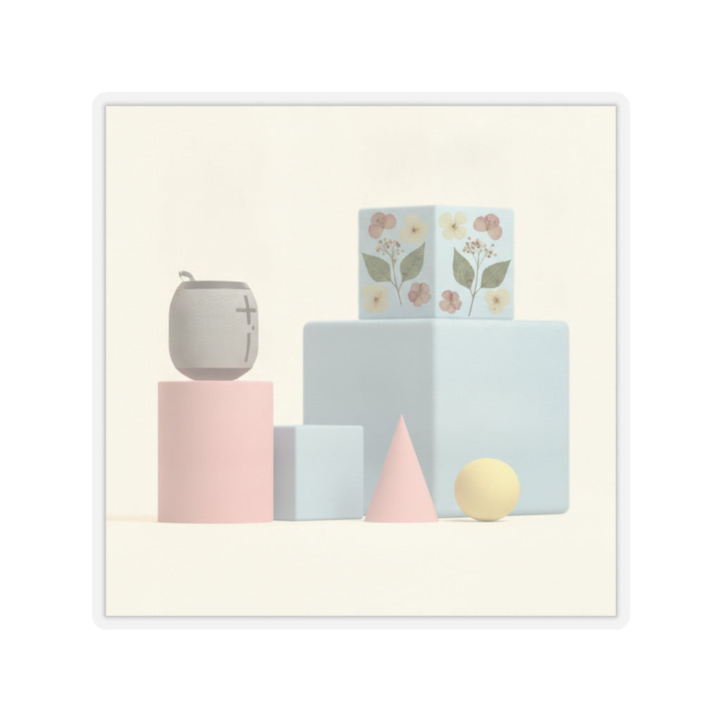 Botanical — Abstract — Kiss-Cut Sticker