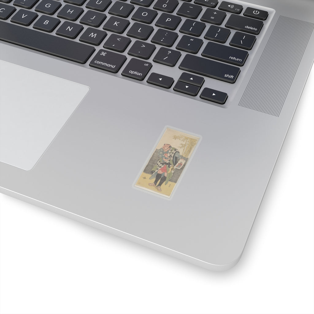 Watercolor — Kabuki Actor Kataoka Nizaemon Vii — Kiss-Cut Sticker