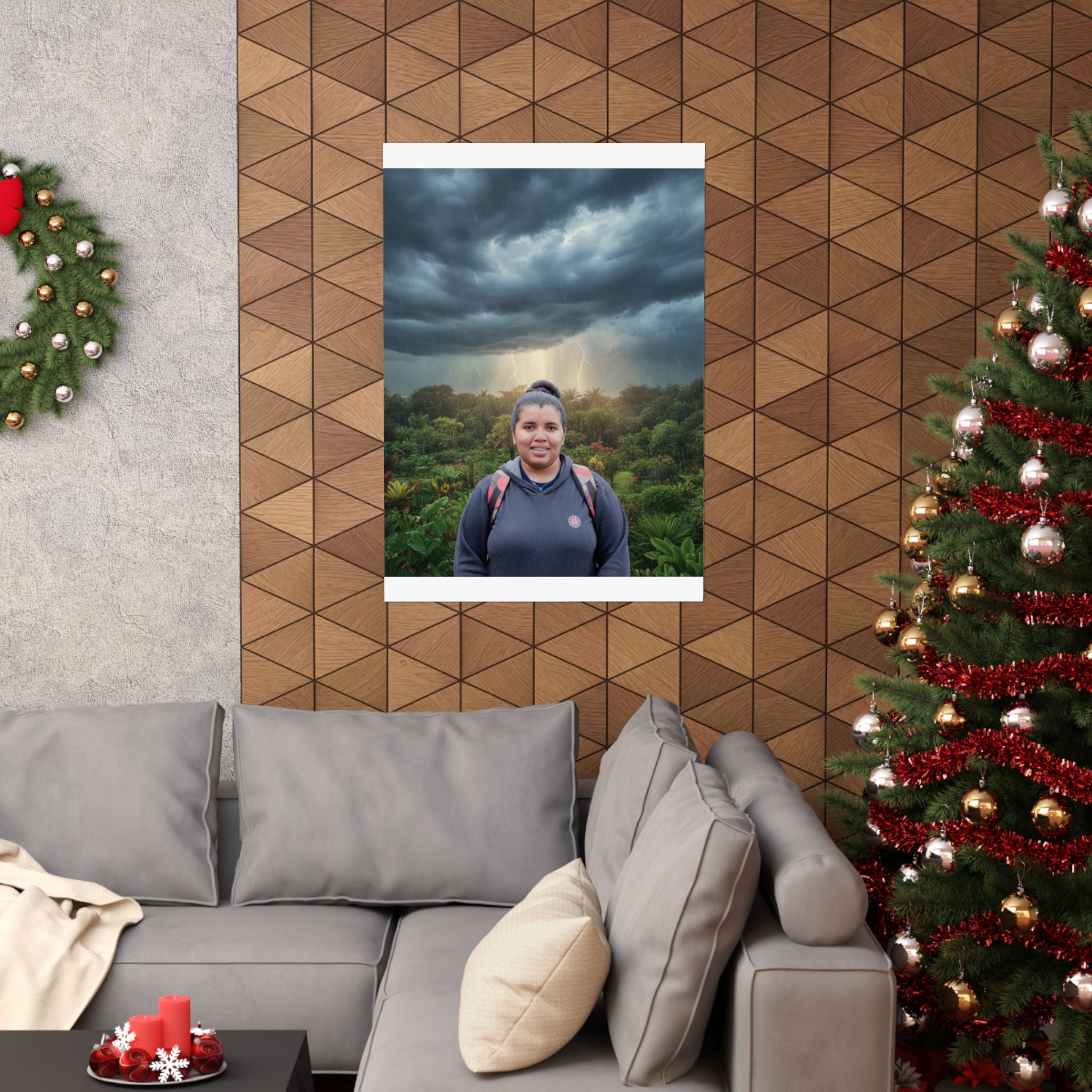 Dramatic Storm — Person — Matte Poster — Poster 2