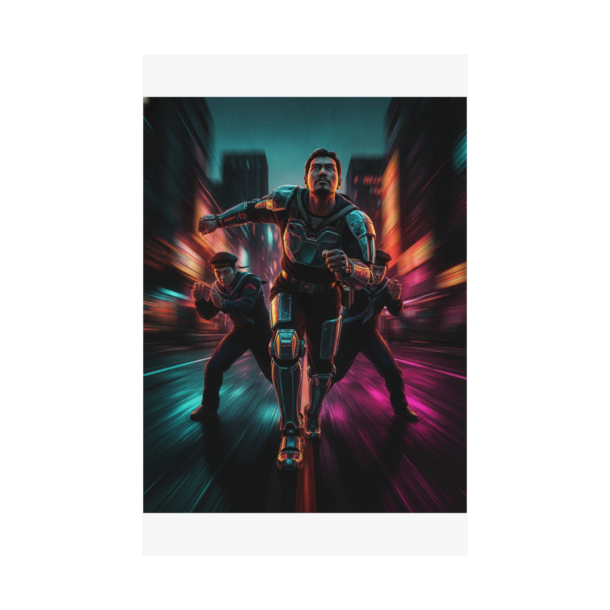 Fast Furious — Sailor Tanaka Ichitarō, From The Series Mirror Of Army And Navy Heroes — Matte Poster