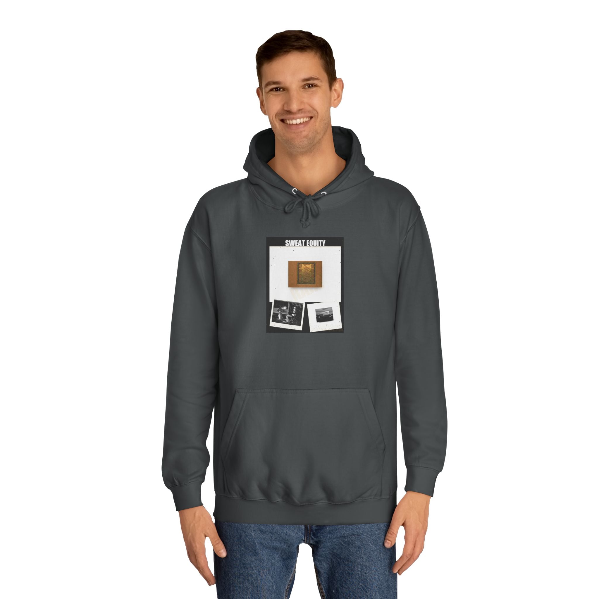 Sweat Equity Photo Collage Poster Pullover Hoodie
