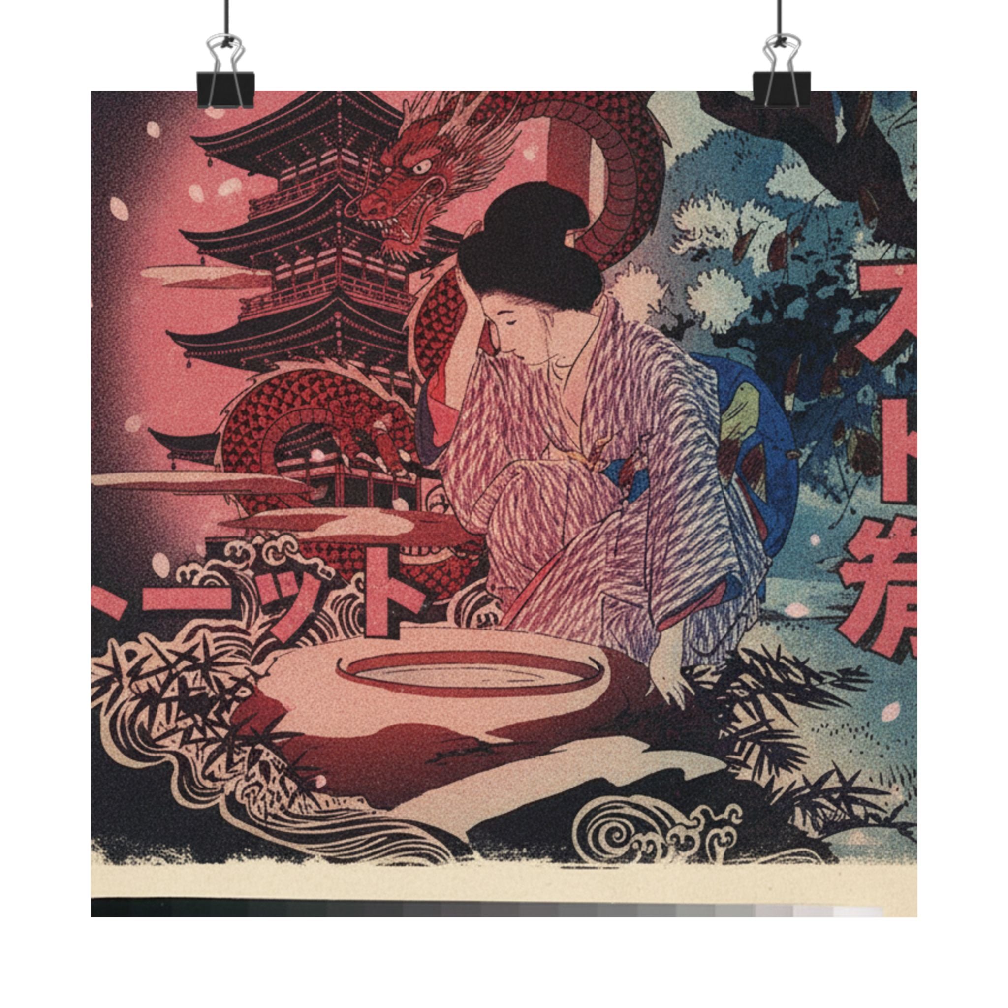 Japanese Street art print — product view 11