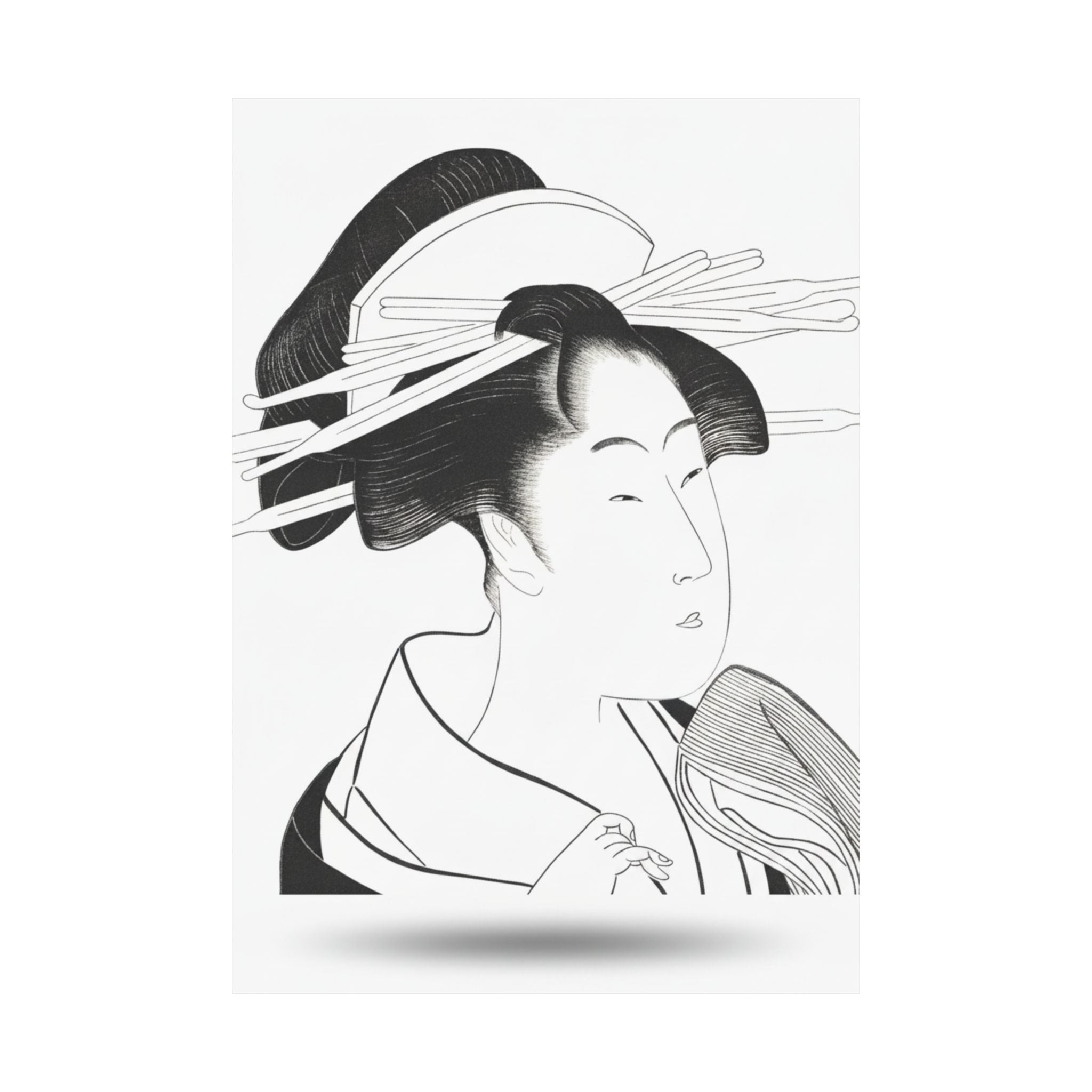 Ecommerce Main — Azumaya No Hana — Matte Poster