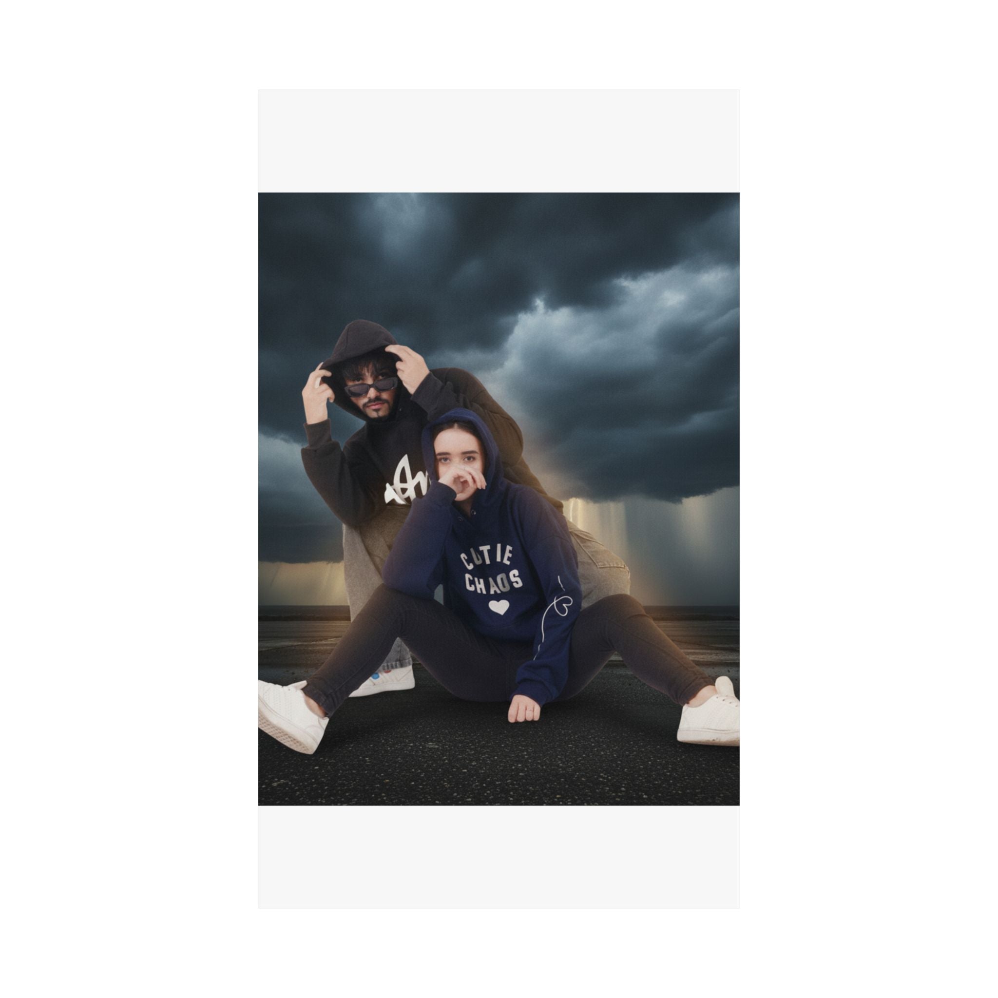 Dramatic Storm — People — Matte Poster