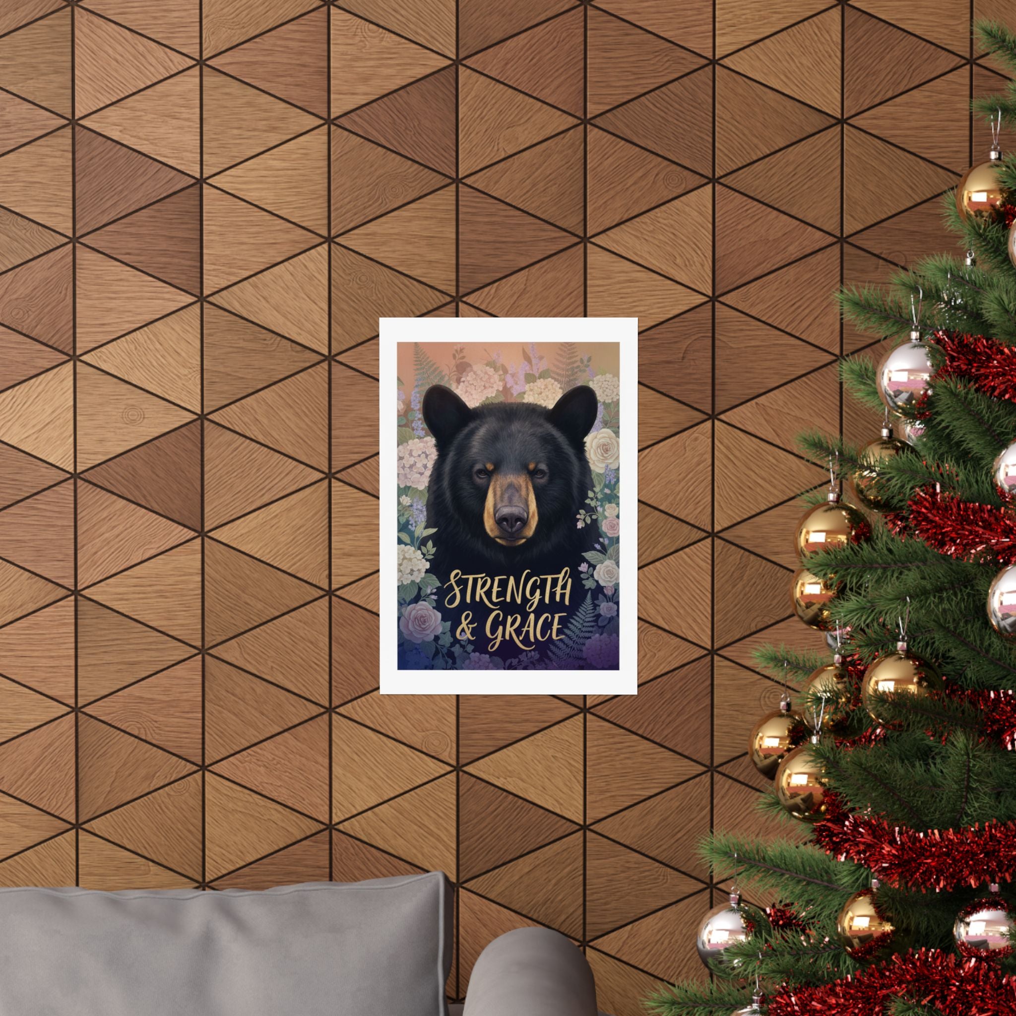 Affirmation — Bear — Matte Poster
