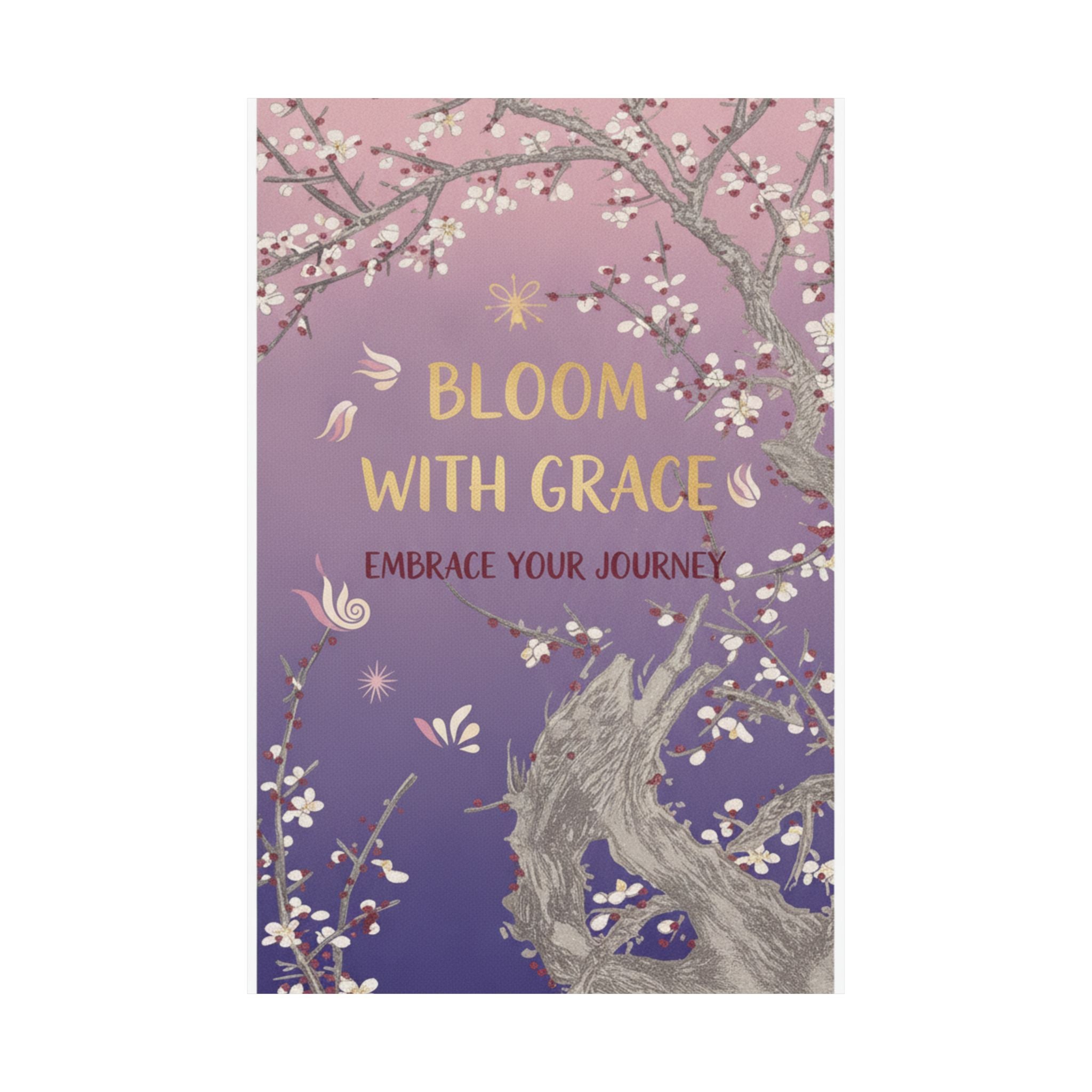 Affirmation — Plum Tree In Blossom — Matte Poster