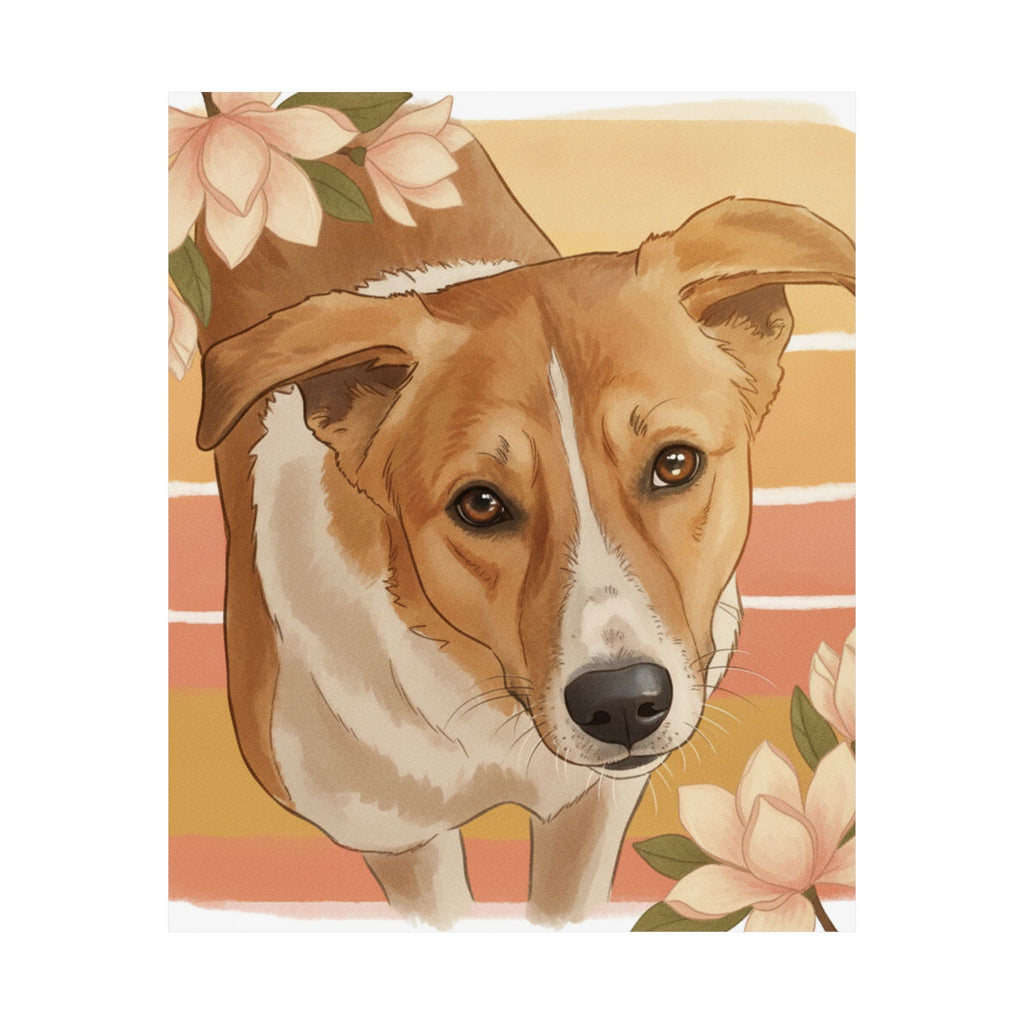 Southern Sunset — Dog — Matte Poster