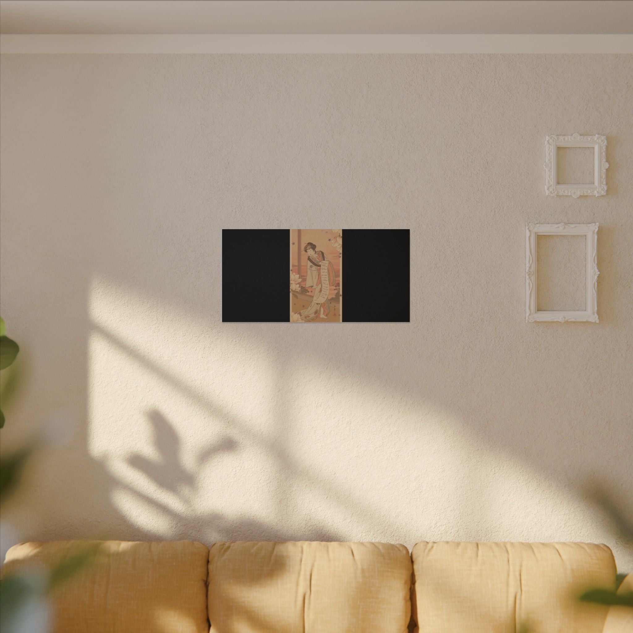 STREET CERTIFIED | The Second Yamashito Kinsaku As A Courtesan Standing In A Room — Matte Canvas