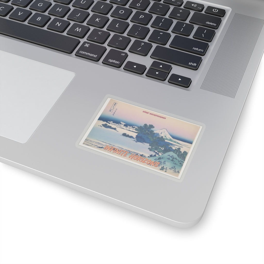 Affirmation — Shichirigahama In Sagami Province (Sōshū Shichirigahama), From The Series Thirty — Kiss-Cut Sticker