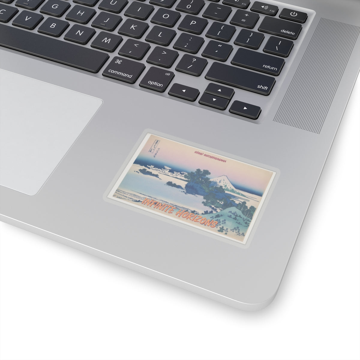 Affirmation — Shichirigahama In Sagami Province (Sōshū Shichirigahama), From The Series Thirty — Kiss-Cut Sticker