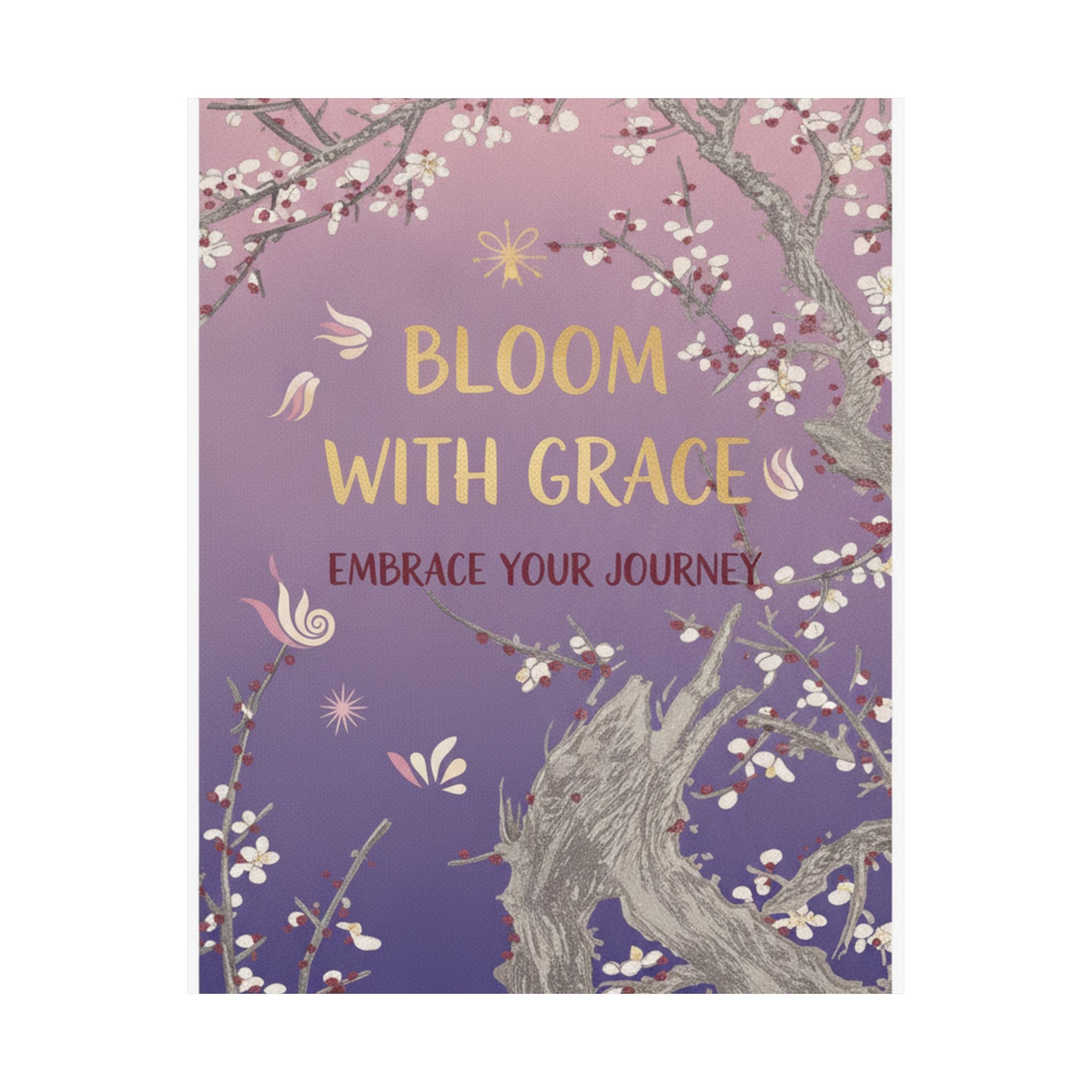 Affirmation — Plum Tree In Blossom — Matte Poster