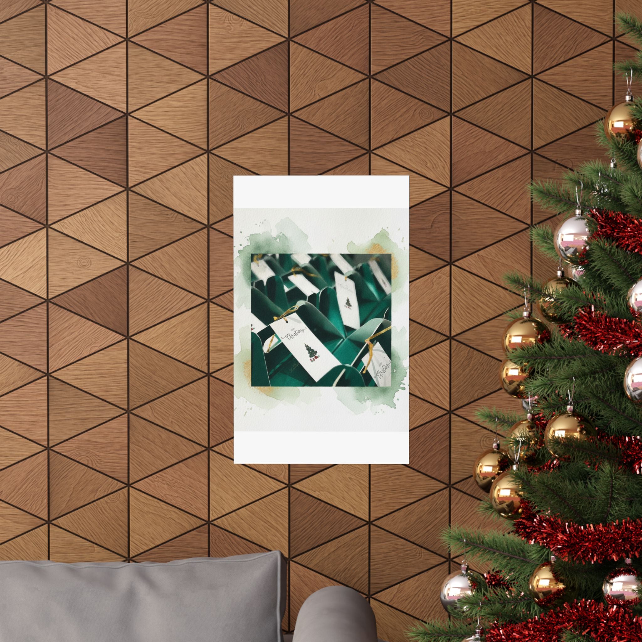 Watercolor — Gift — Matte Poster