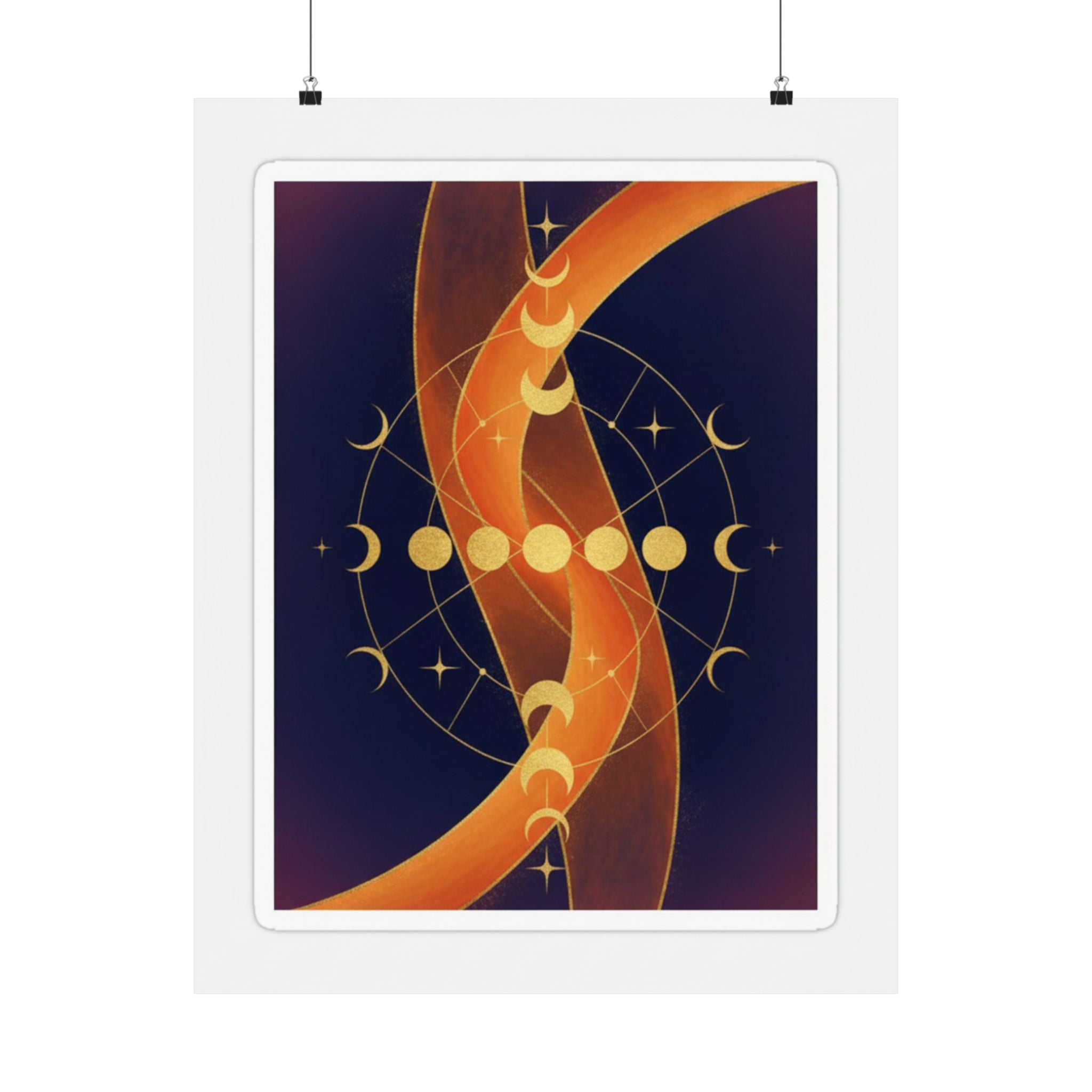 Celestial — Abstract — Matte Poster