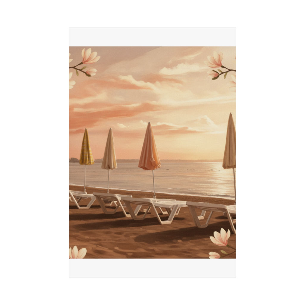 Southern Sunset — Umbrella — Matte Poster