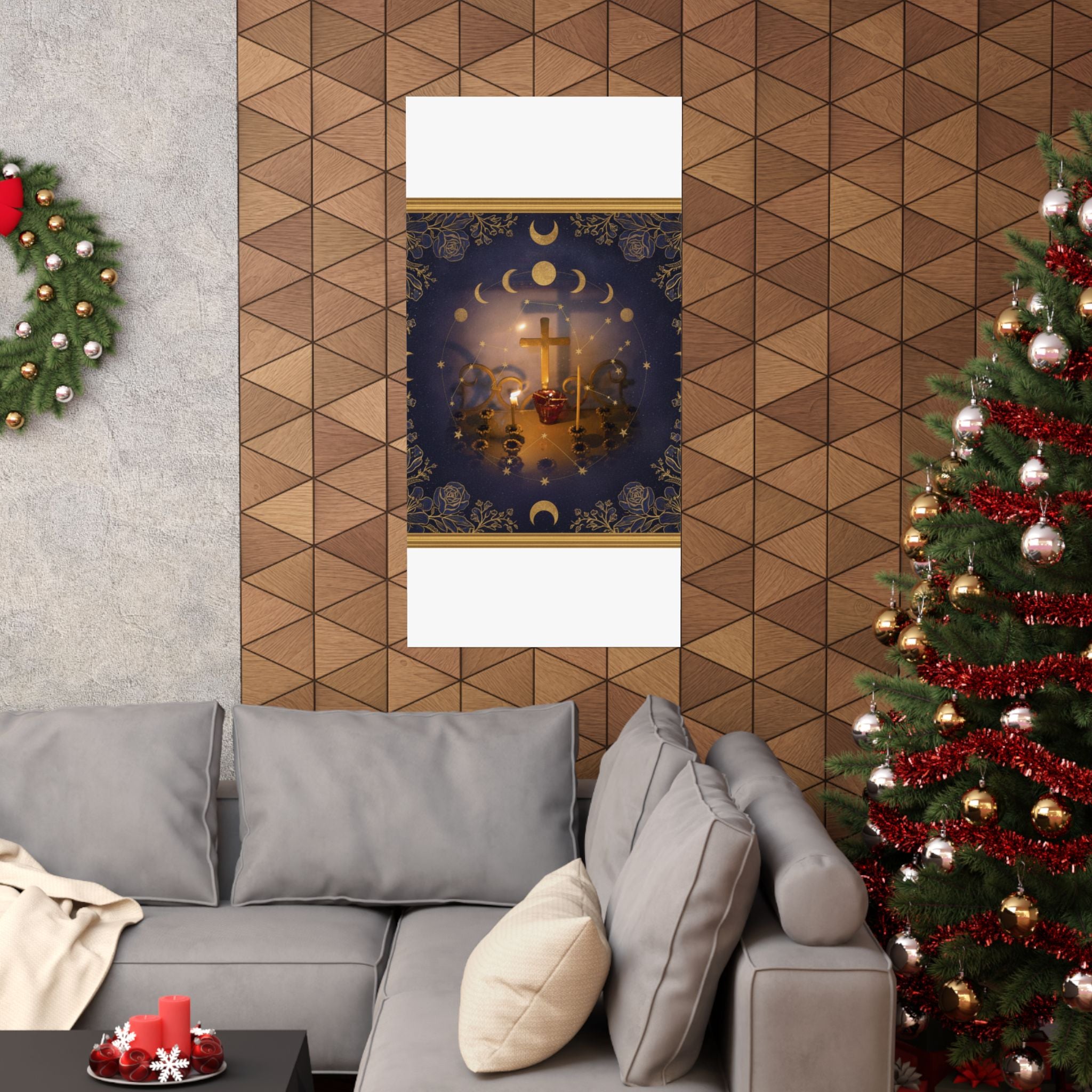 Celestial — Candle — Matte Poster