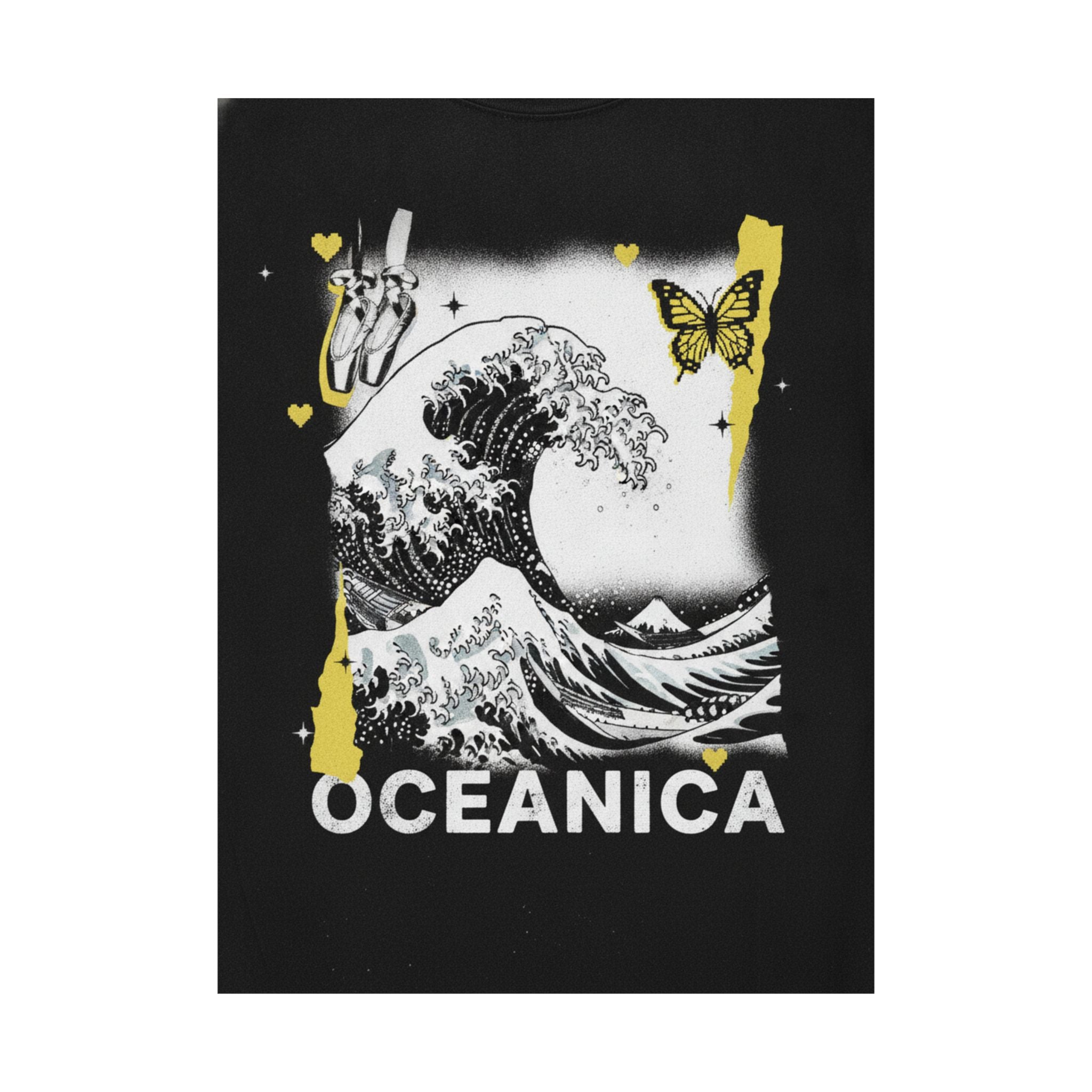 Streetwear Collage — Wave — Matte Poster