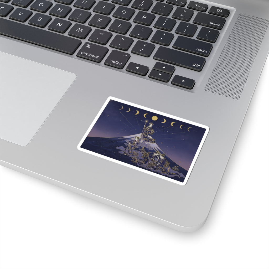 Celestial — Actors [Out Of Costume] Like Mount Fuji [Without Snow] In Summer (Yakusha Natsu  — Kiss-Cut Sticker