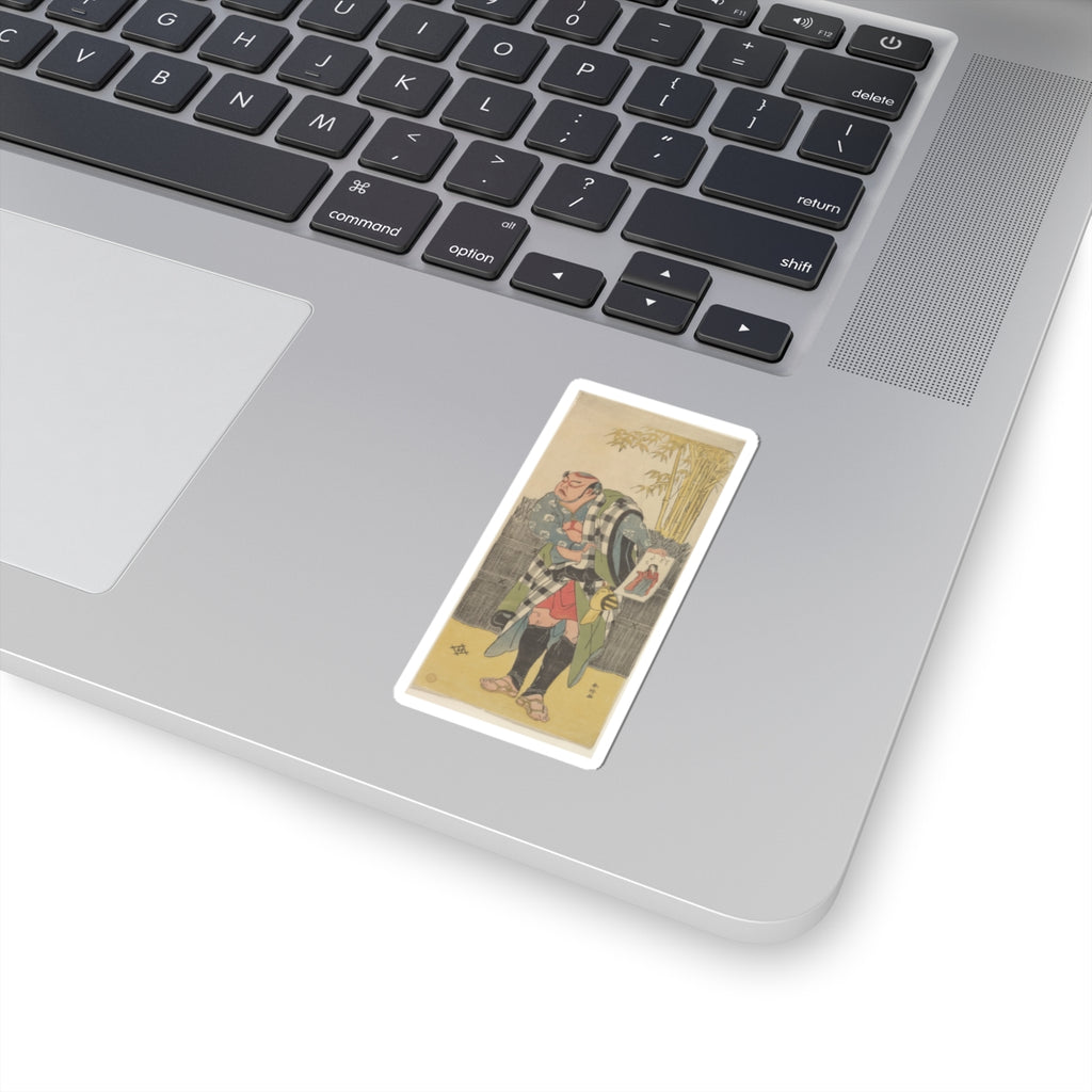 Watercolor — Kabuki Actor Kataoka Nizaemon Vii — Kiss-Cut Sticker