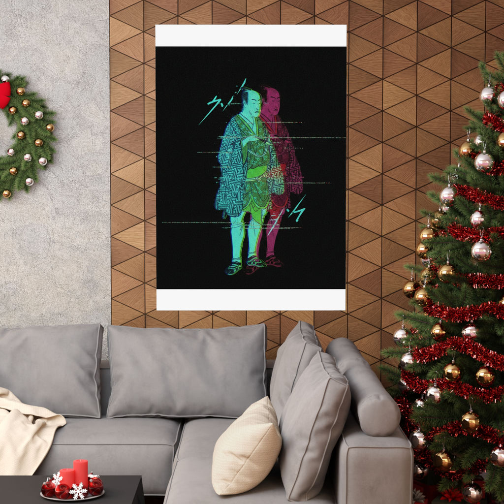 Glitch Culture — The Fourth Matsumoto Koshiro As A Man Dressed In A Short Kimono — Matte Poster