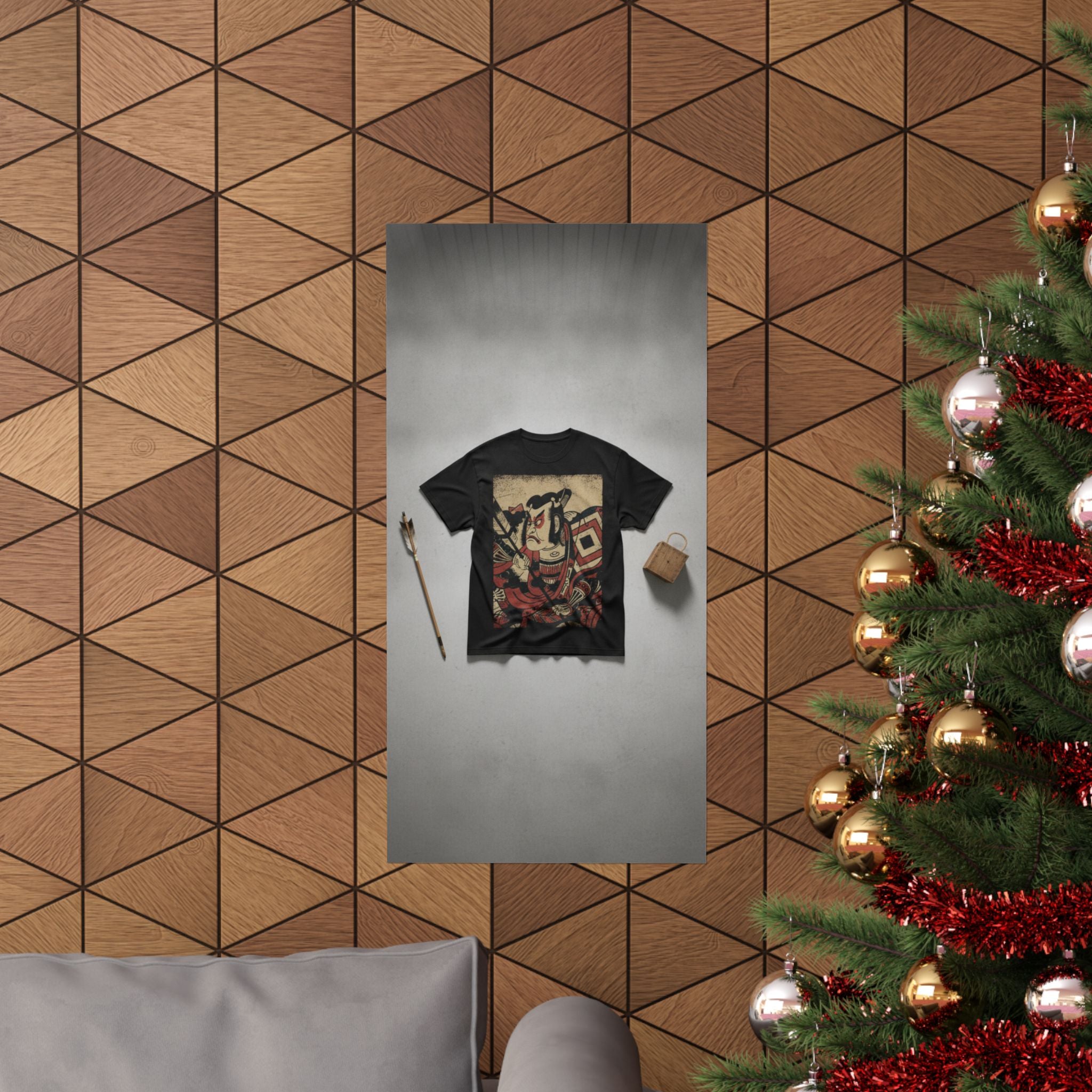 Product Marketing — An Actor Portrait (Wears A Danjuro Mon) — Matte Poster