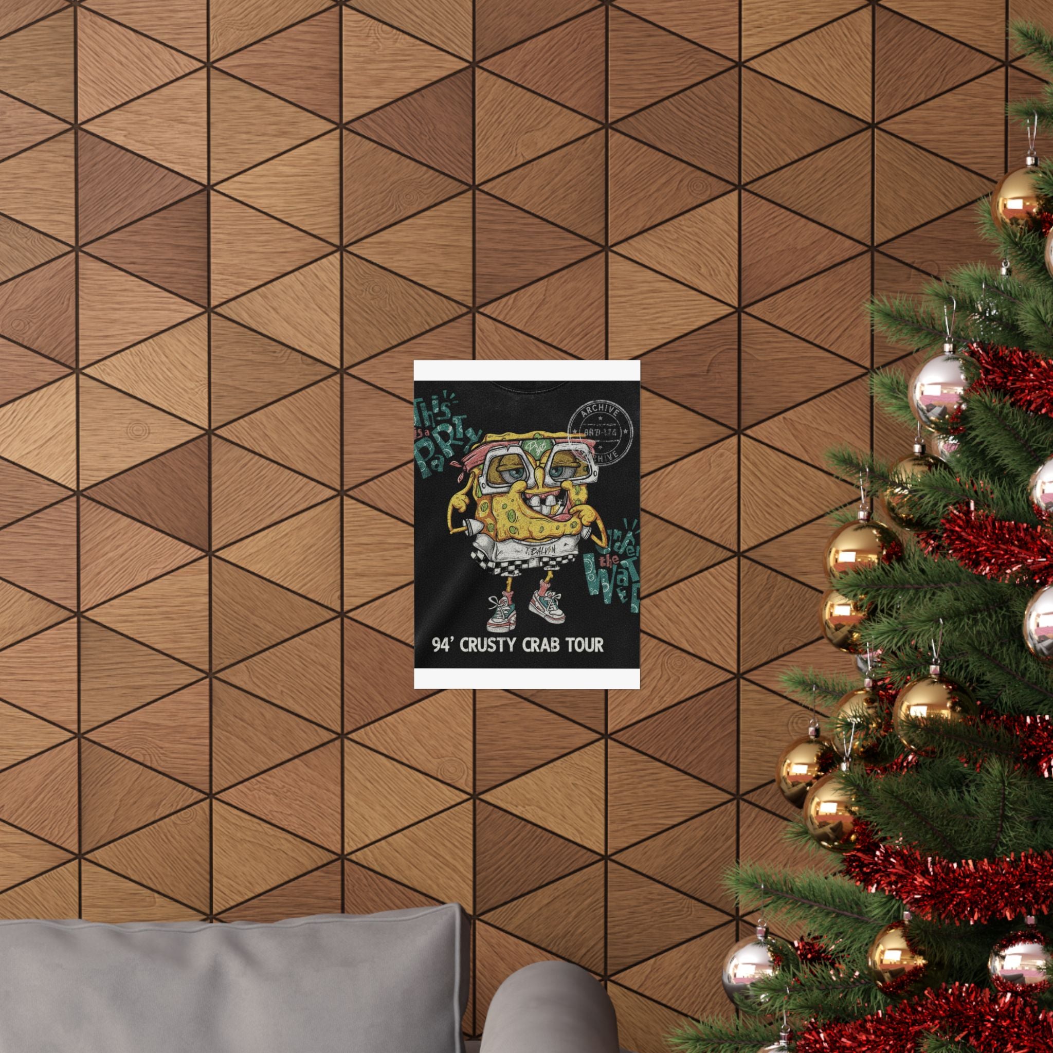 Vintage Bootleg — Sponge — Matte Poster