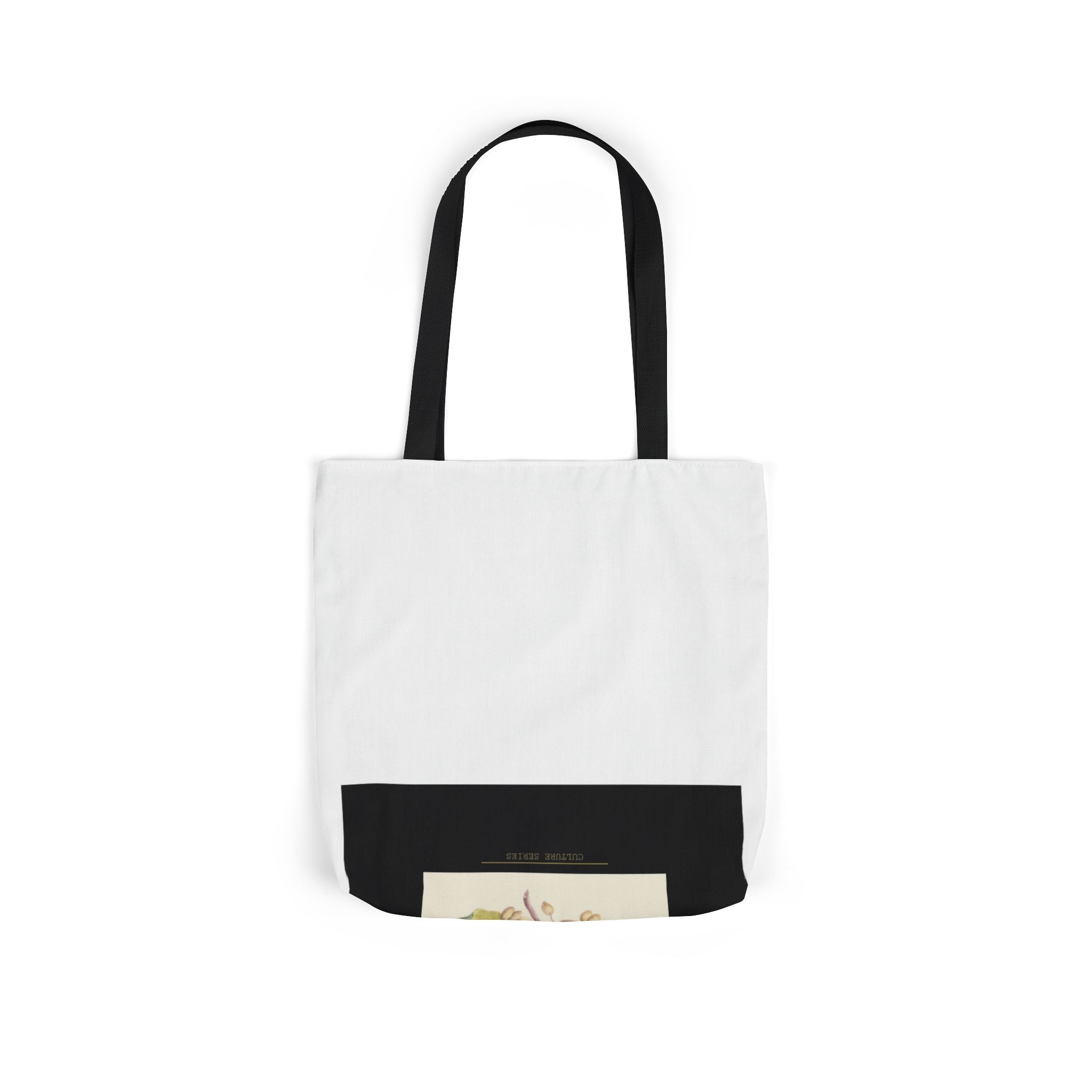 UNTAMED Vintage Botanical Blossom Canvas Tote Bag