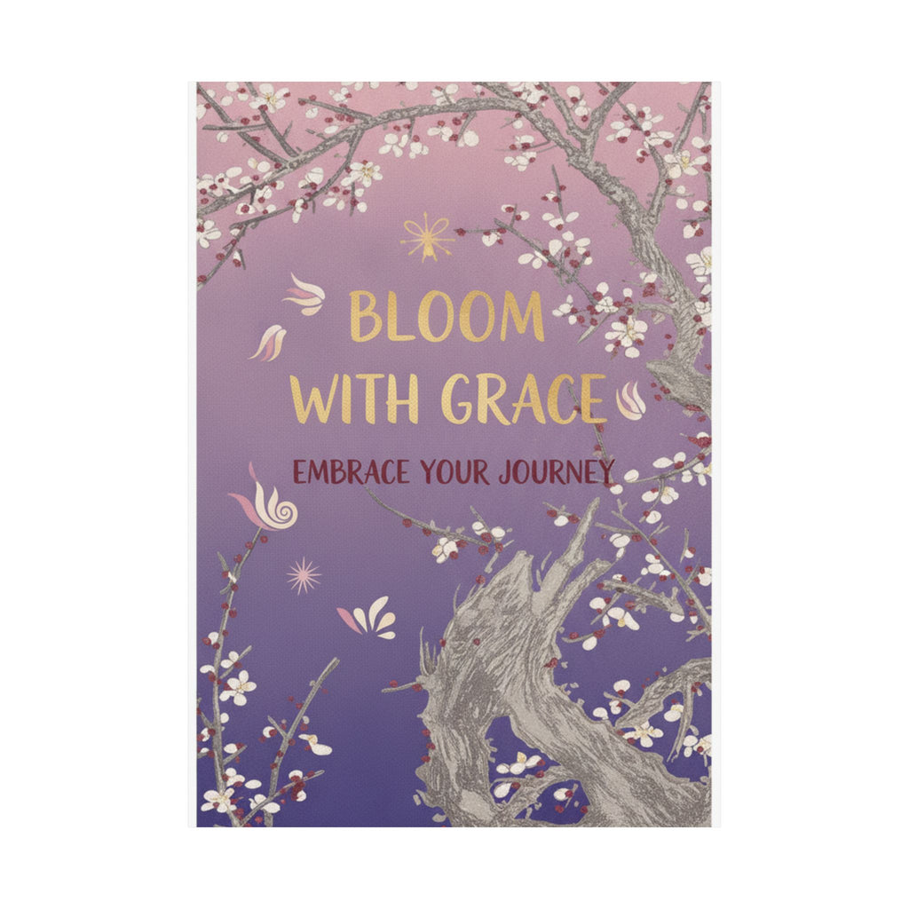 Affirmation — Plum Tree In Blossom — Matte Poster