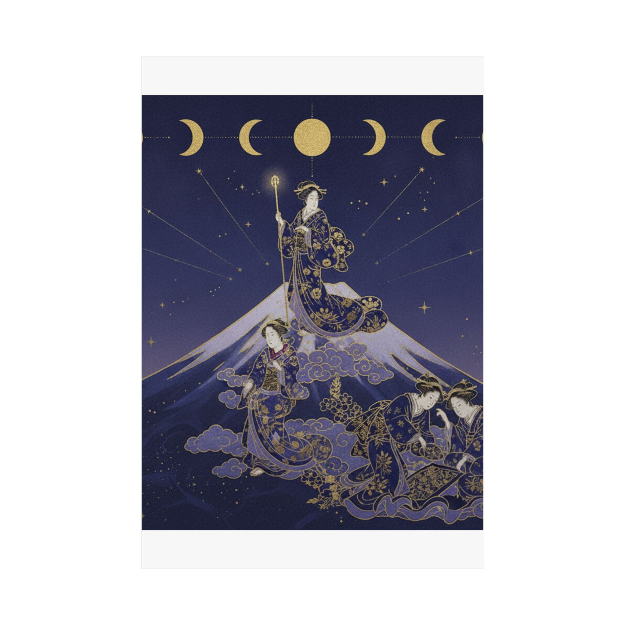 Celestial — Actors [Out Of Costume] Like Mount Fuji [Without Snow] In Summer (Yakusha Natsu  — Matte Poster