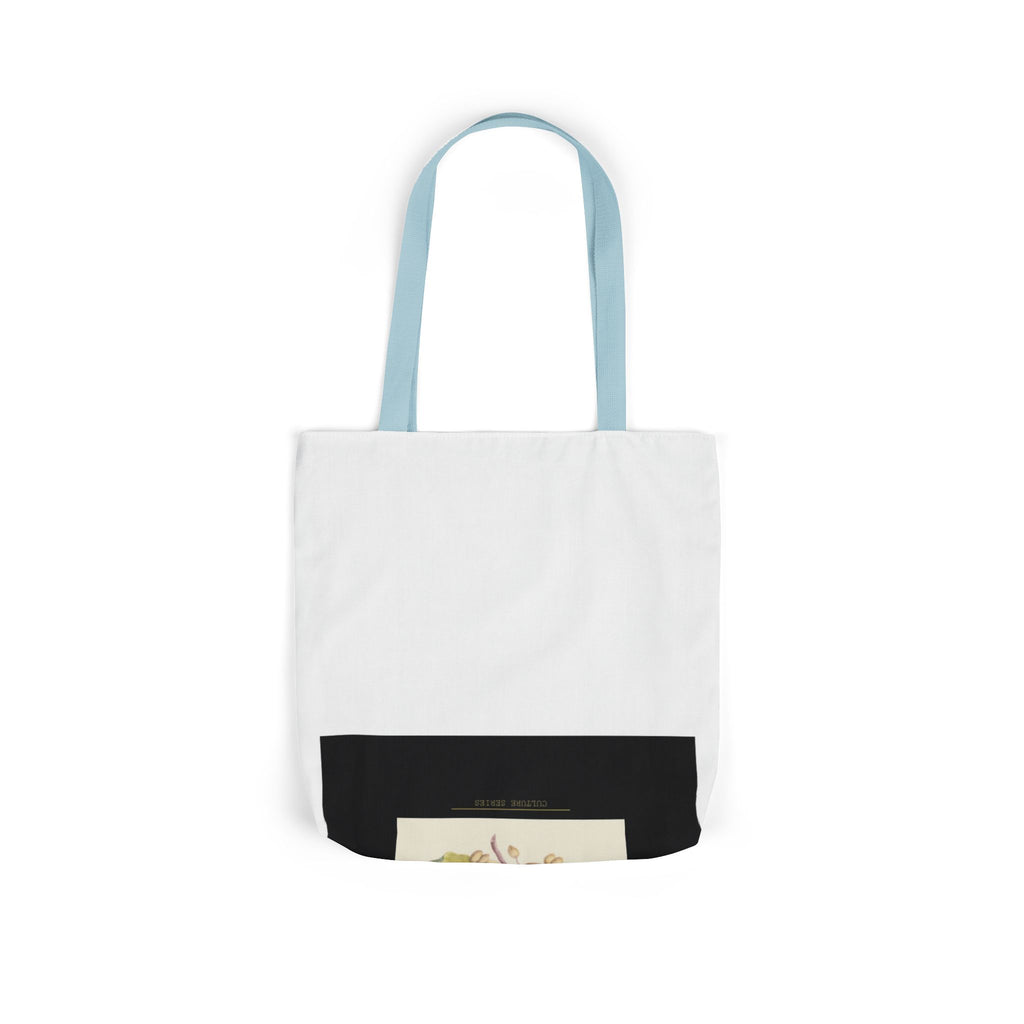 UNTAMED Vintage Botanical Blossom Canvas Tote Bag