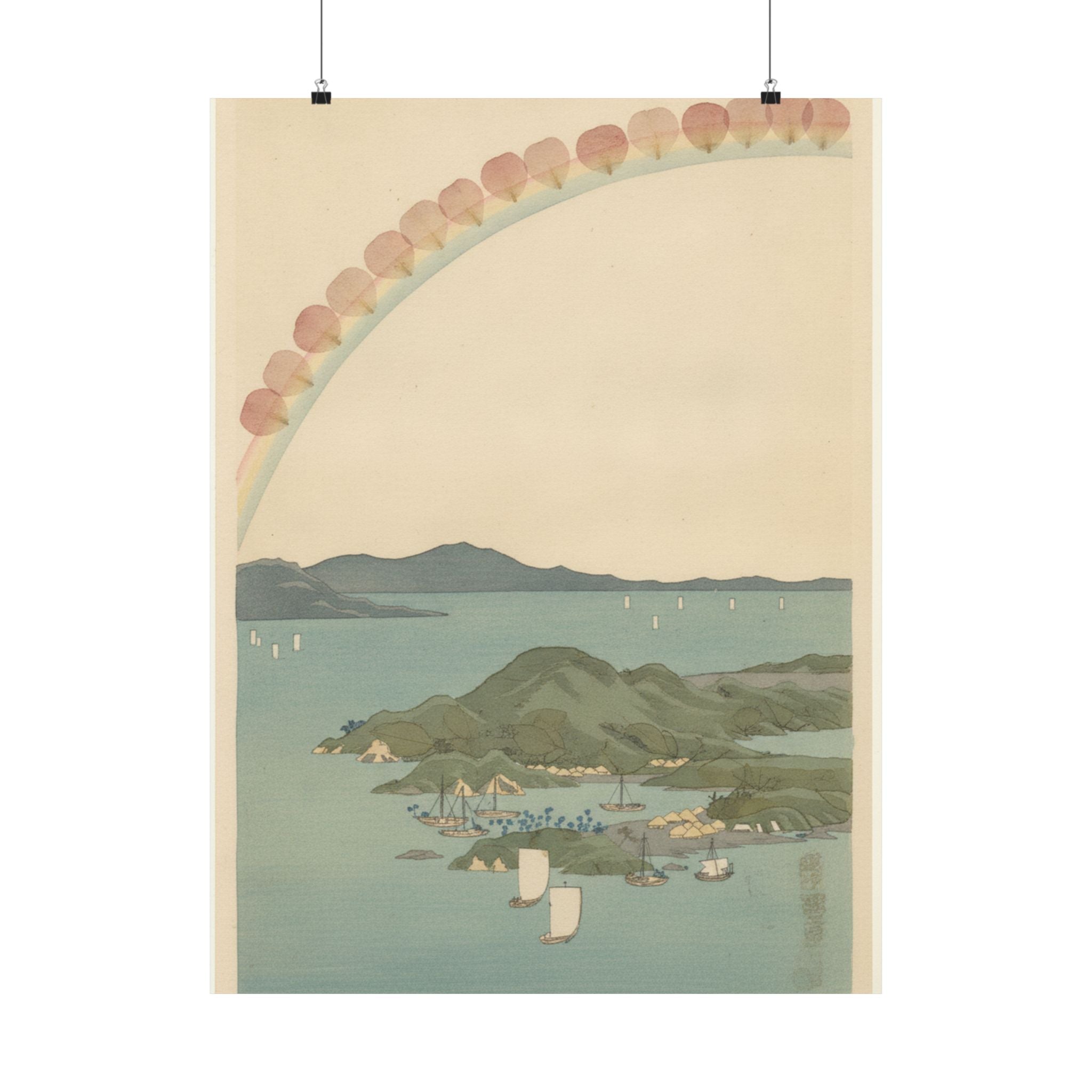 Botanical — Tsushima Kaigan Yubare — Matte Poster