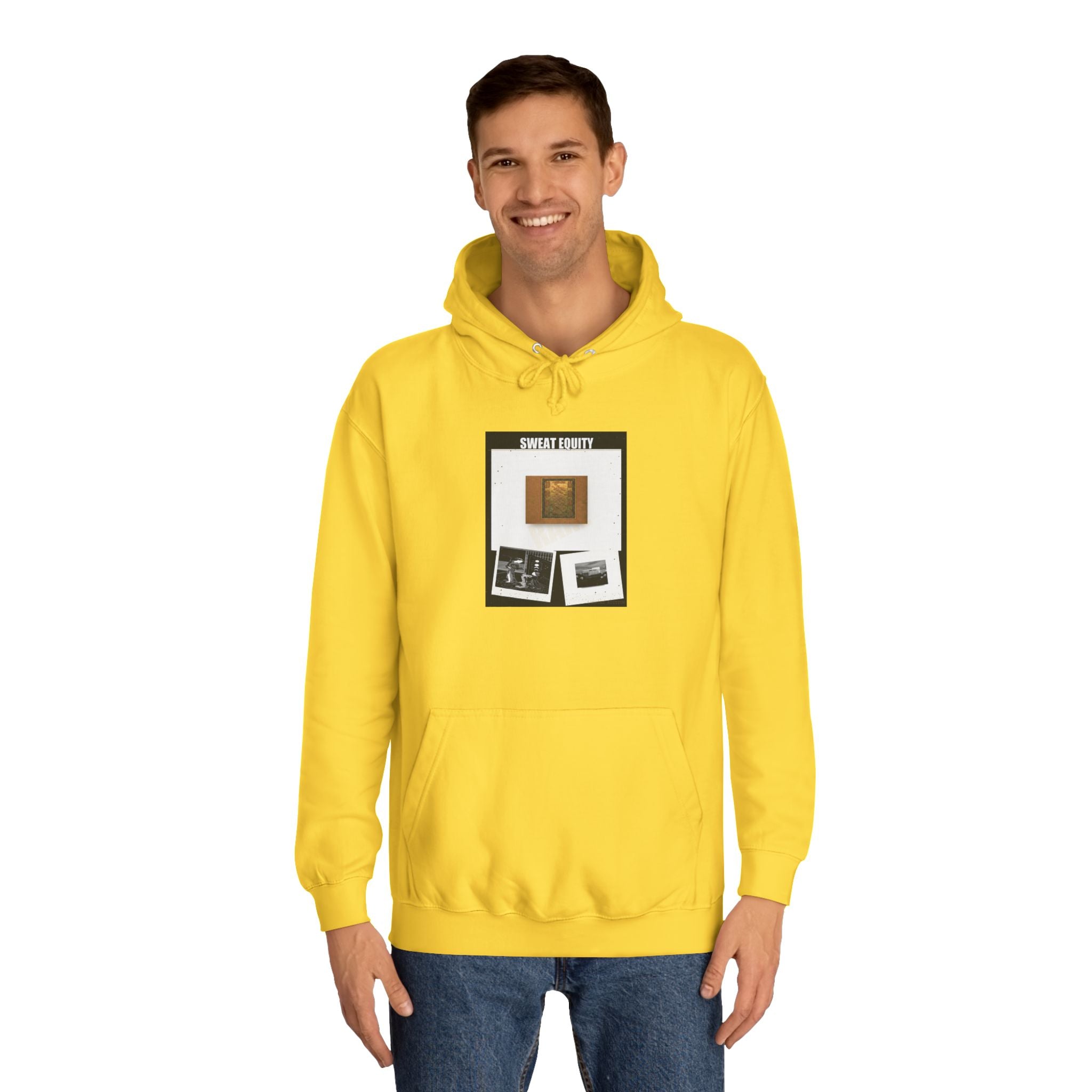 Sweat Equity Photo Collage Poster Pullover Hoodie
