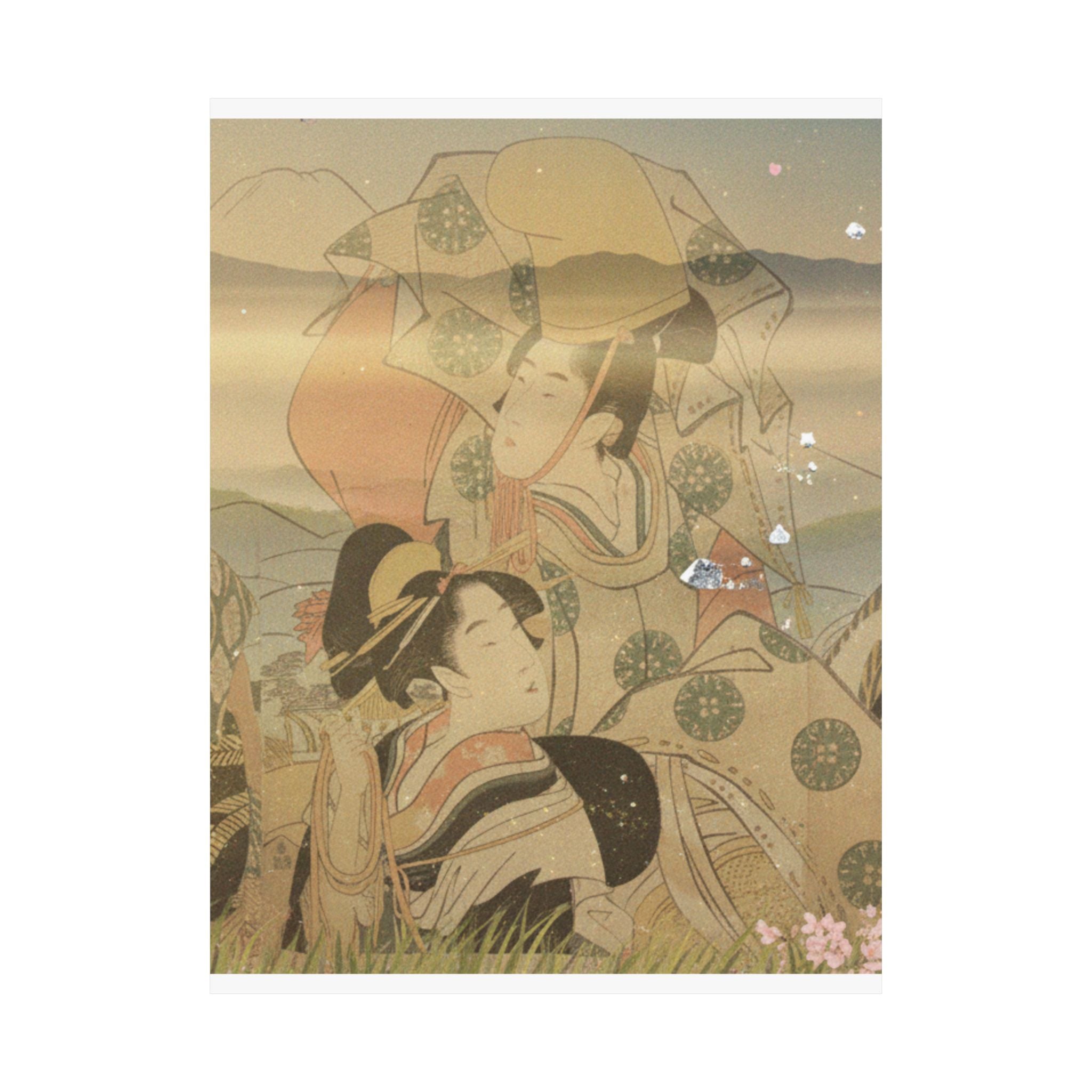 Scenic Nature — Narihira'S Journey To The East — Matte Poster