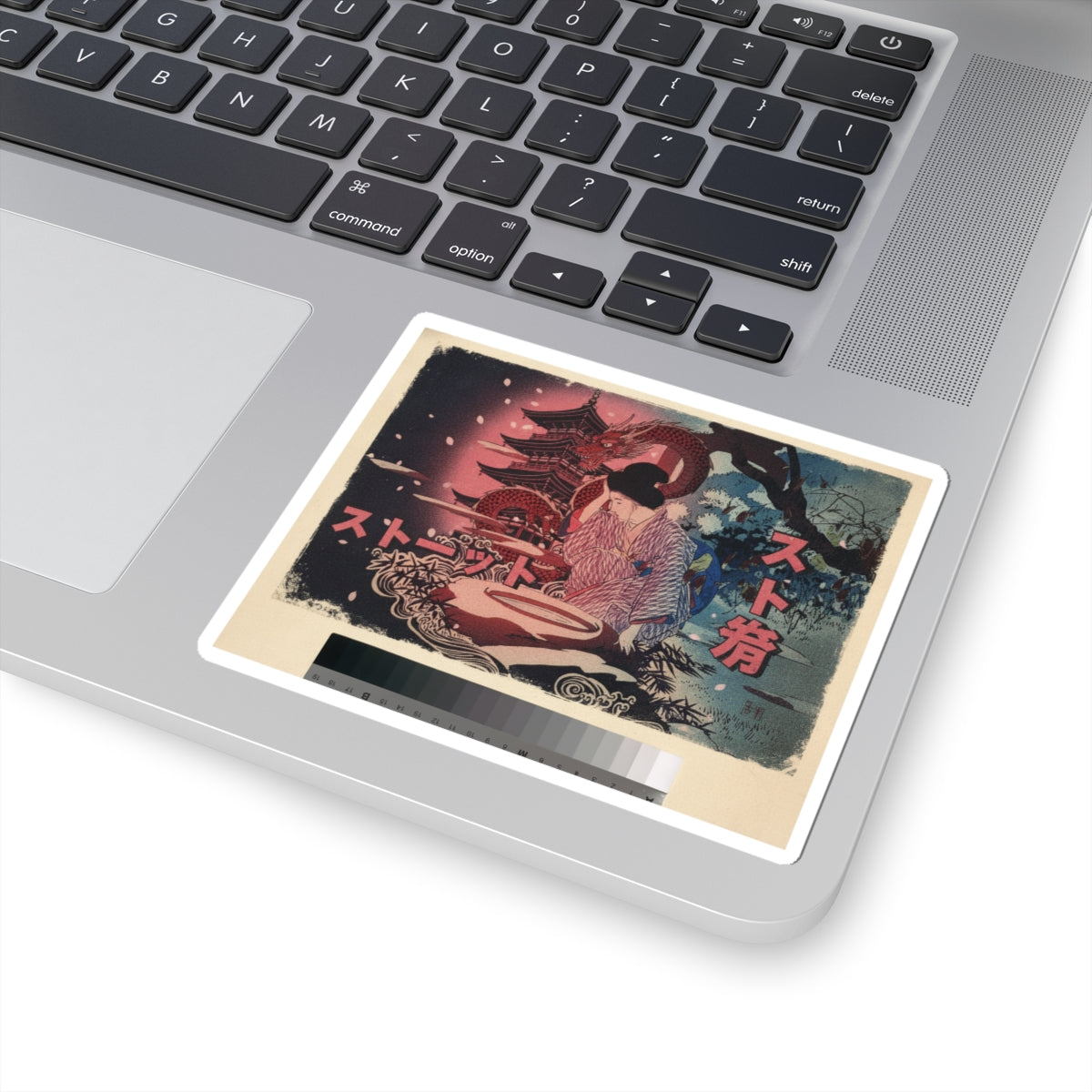 Japanese Street kiss-cut sticker — product view 19