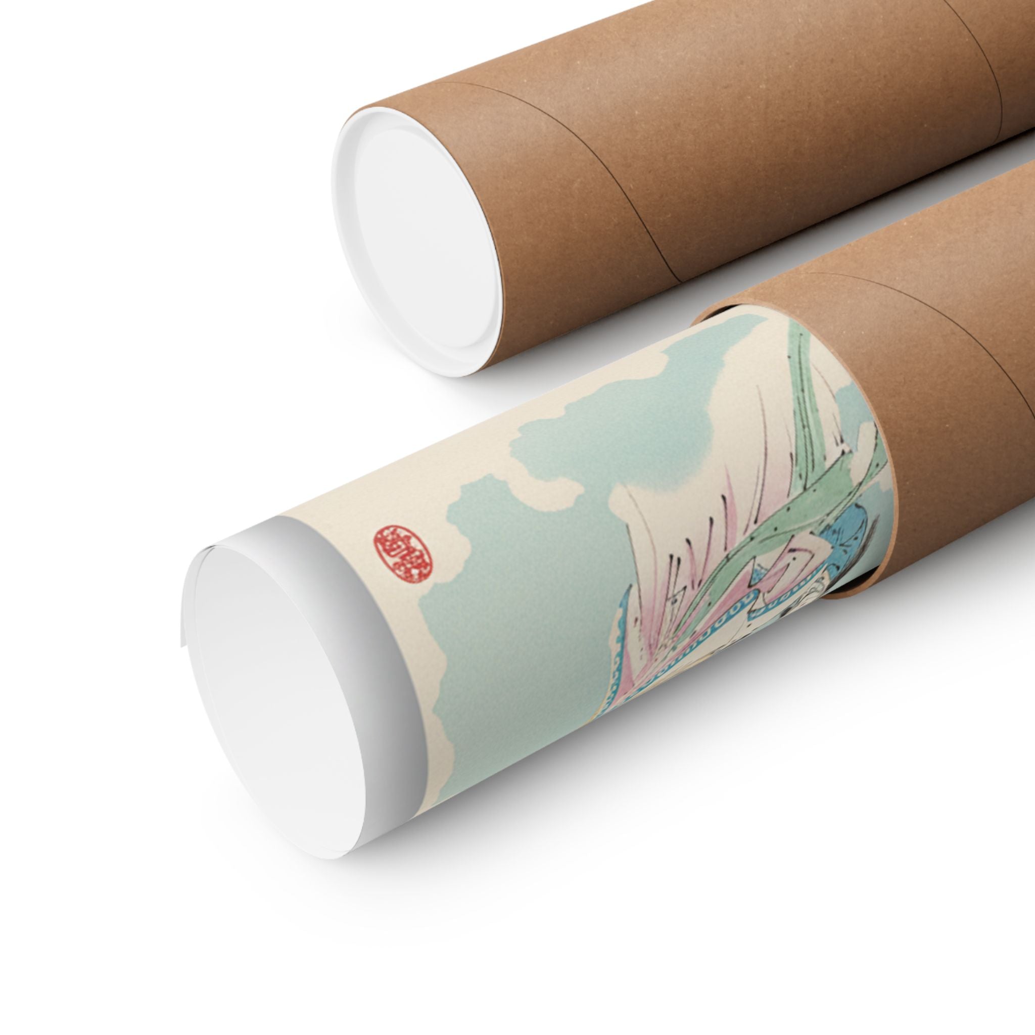 Ecommerce Main — 'Ideal And Actual' (Risō To Genjitsu); Iillustration From Bungei Kurabu (Literar — Matte Poster