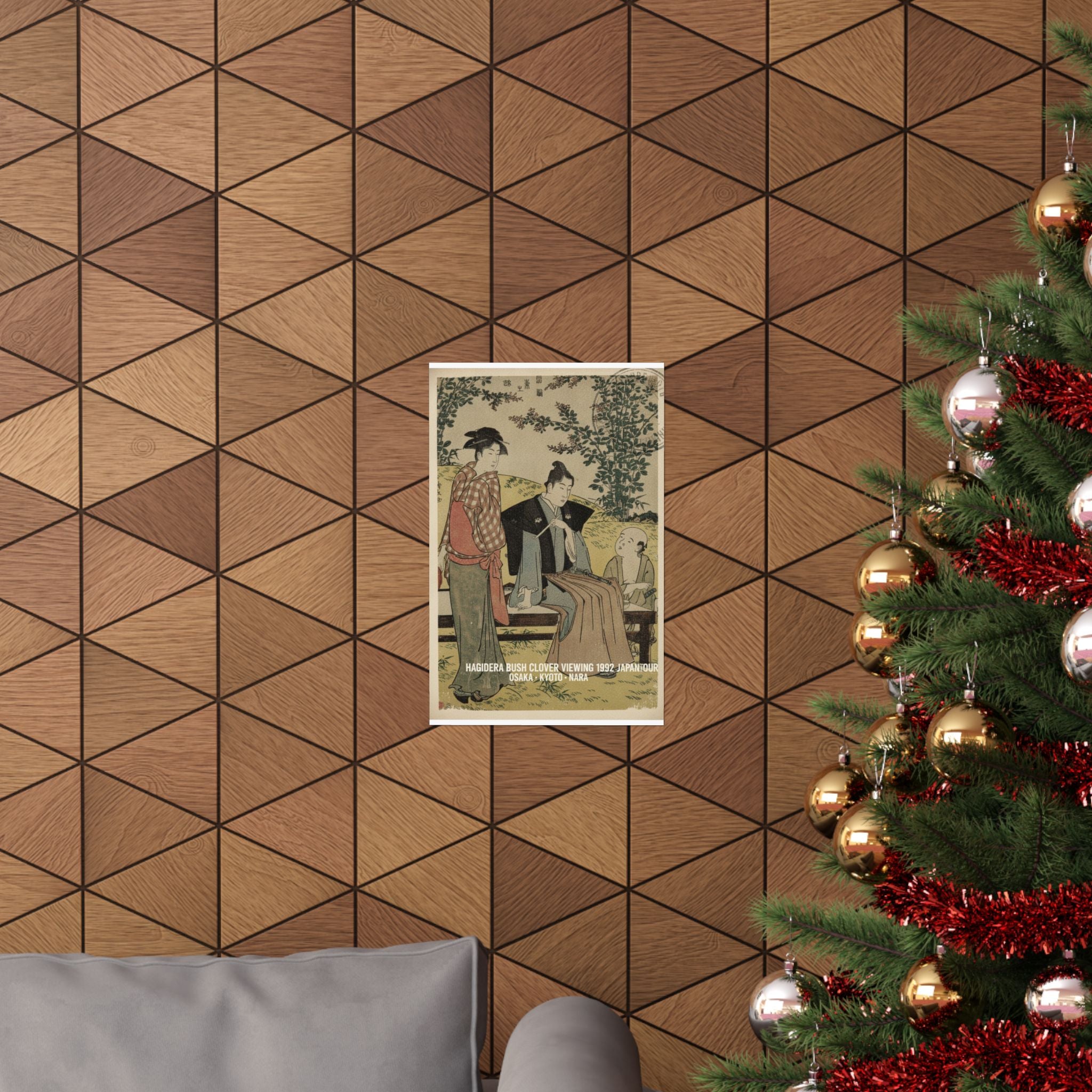 Vintage Bootleg — Viewing The Bush Clover At Hagidera — Matte Poster
