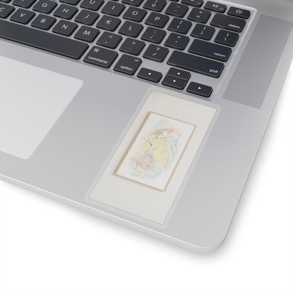 Watercolor — Arashi Otohachi I — Kiss-Cut Sticker