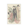 Botanical — Three Geishas Of Tachibana Street In Their Room — Kiss-Cut Sticker