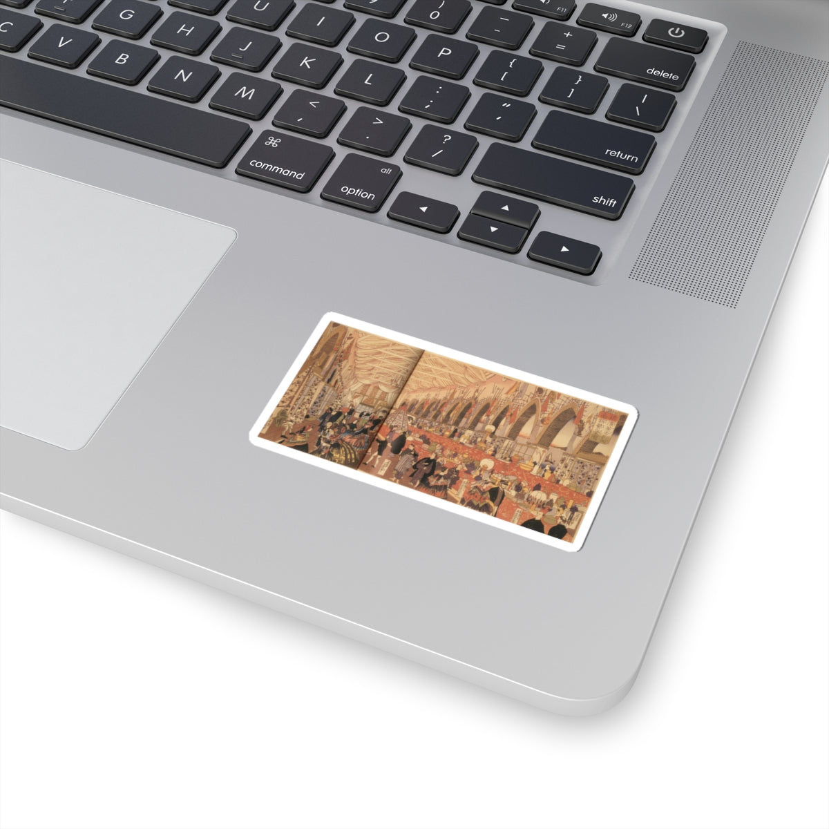 Southern Sunset — Picture Of A Prosperous English Trading Firm In Yokohama — Kiss-Cut Sticker