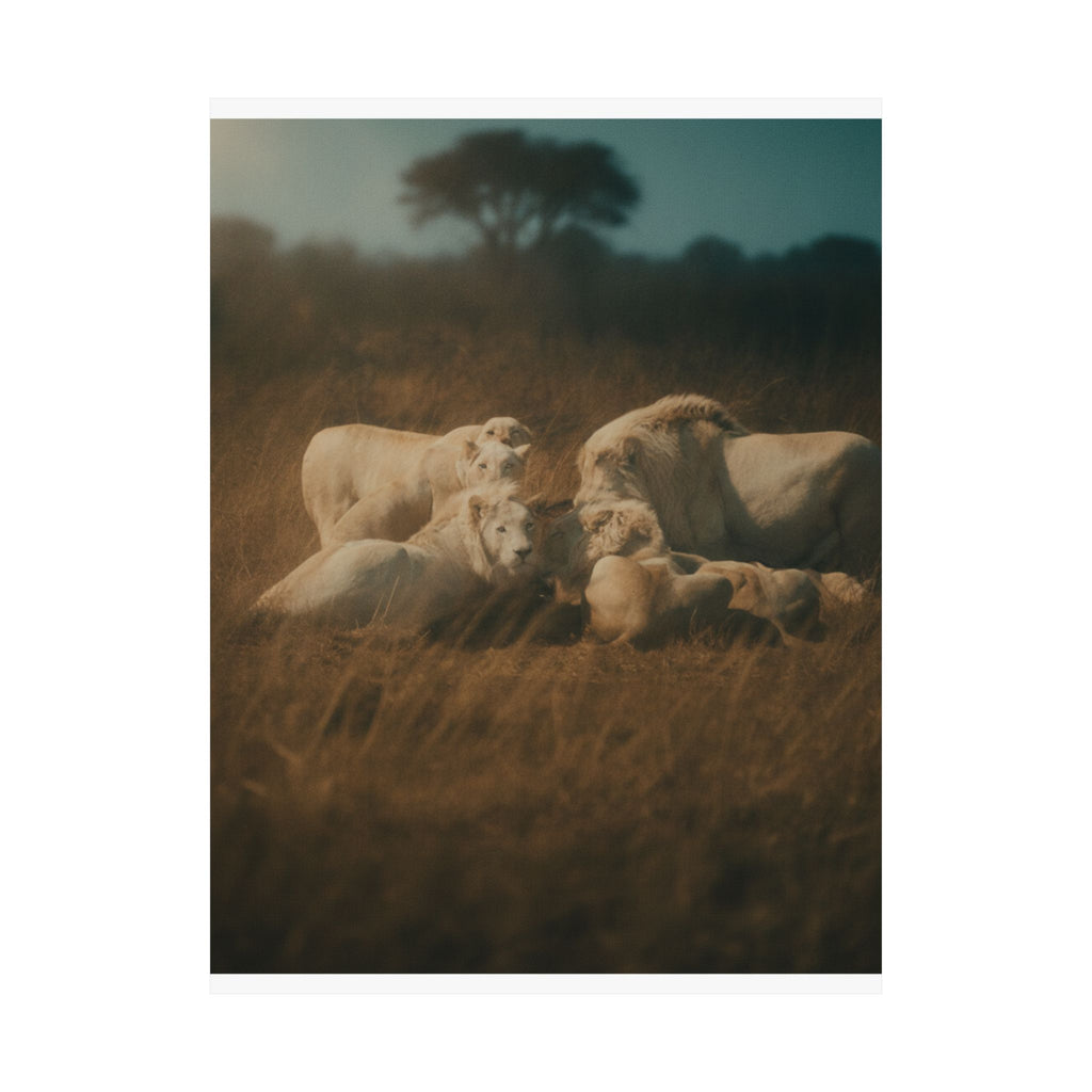 Cinematic — Lion — Matte Poster