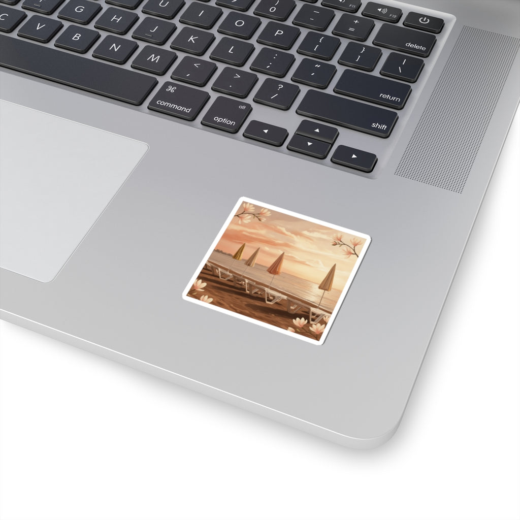 Southern Sunset kiss-cut sticker — product view 11