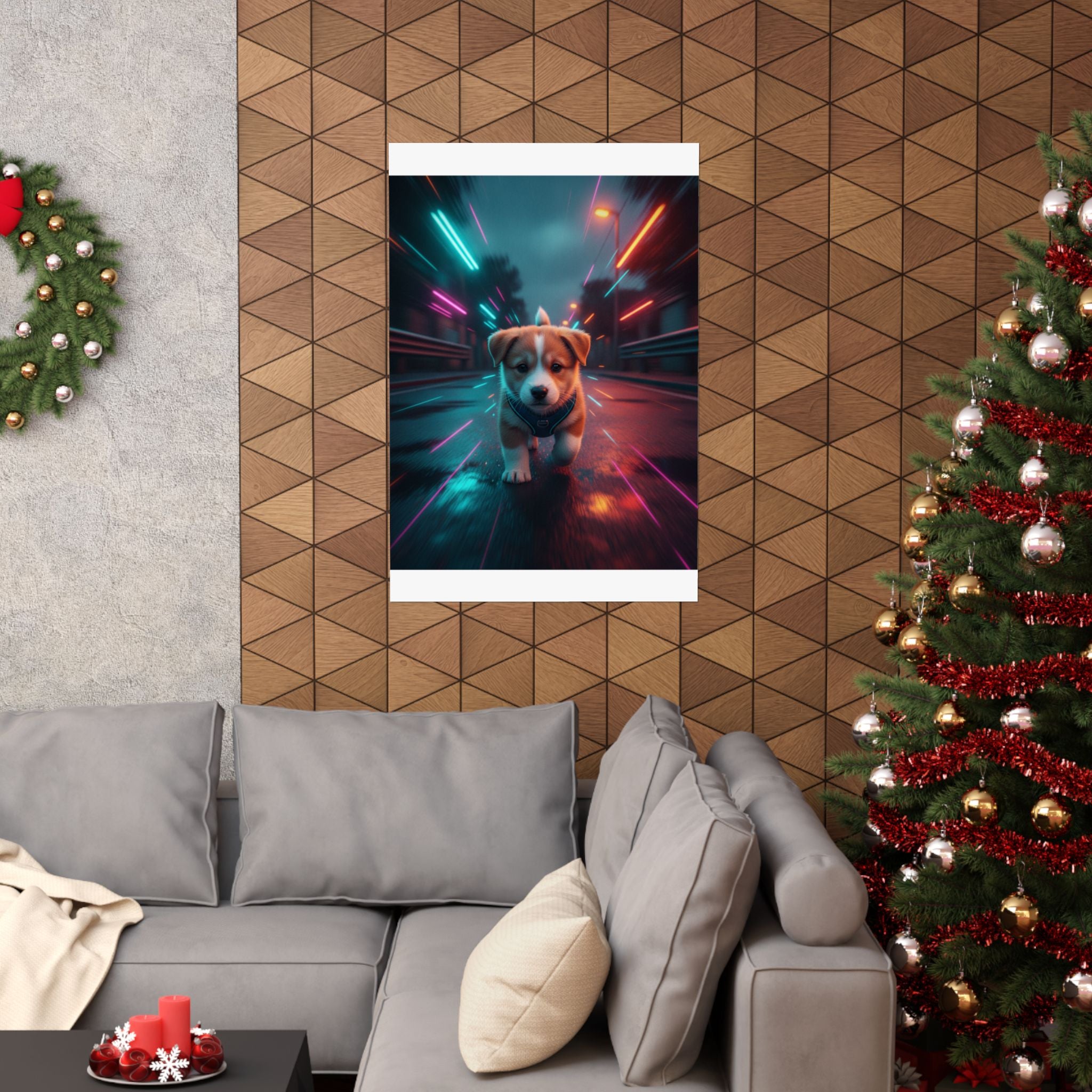 Fast Furious — Dog — Matte Poster