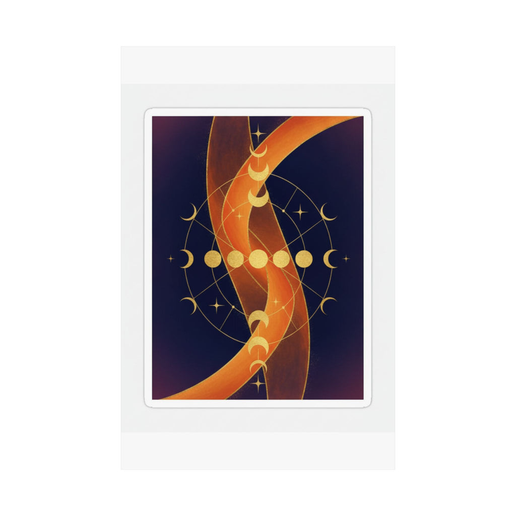Celestial — Abstract — Matte Poster