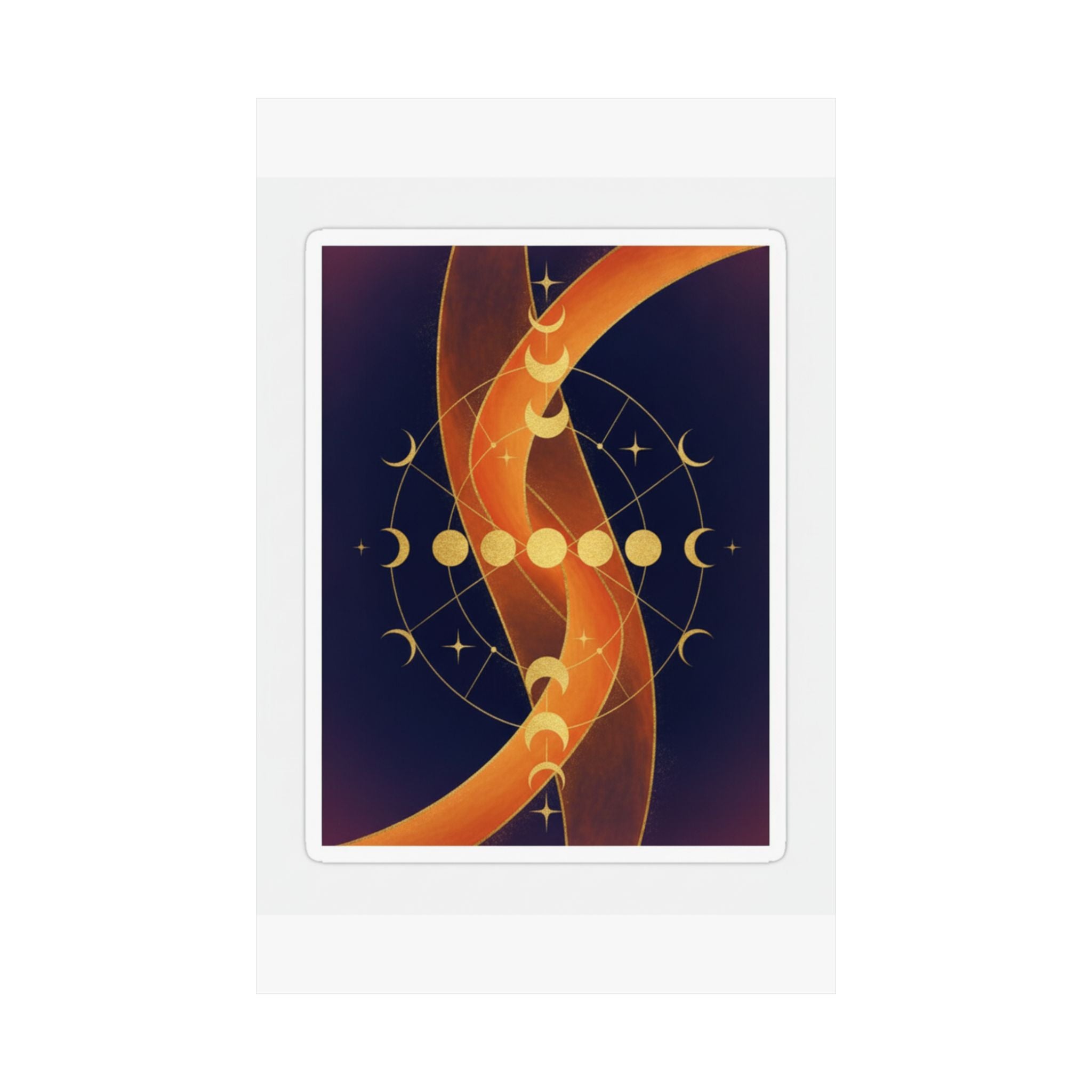 Celestial — Abstract — Matte Poster