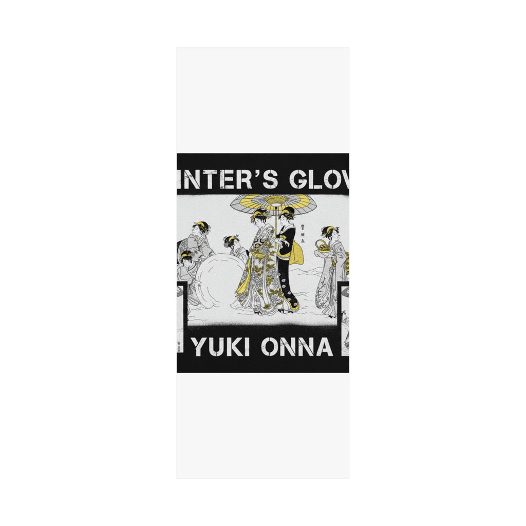 Streetwear Collage — Courtesans And Attendants Making A Giant Snowball — Matte Poster