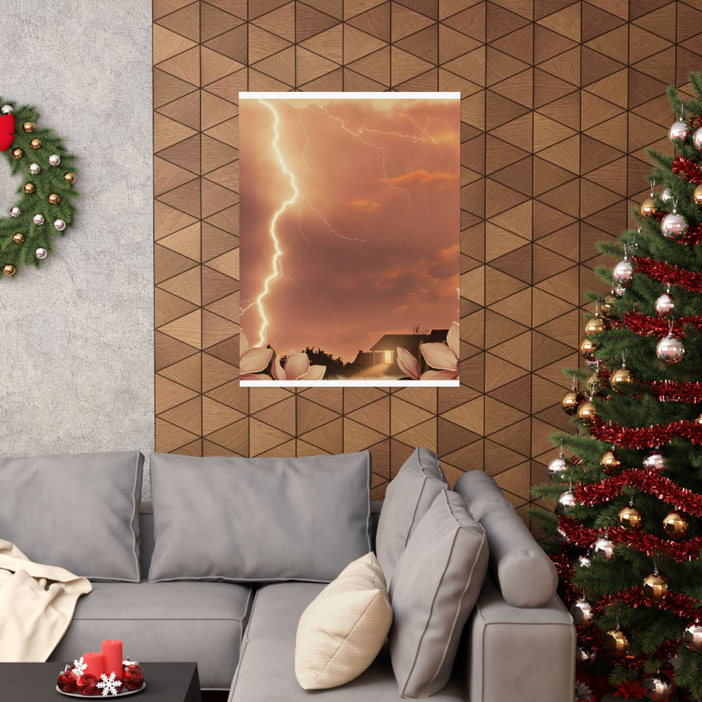 Southern Sunset — Lightning — Matte Poster
