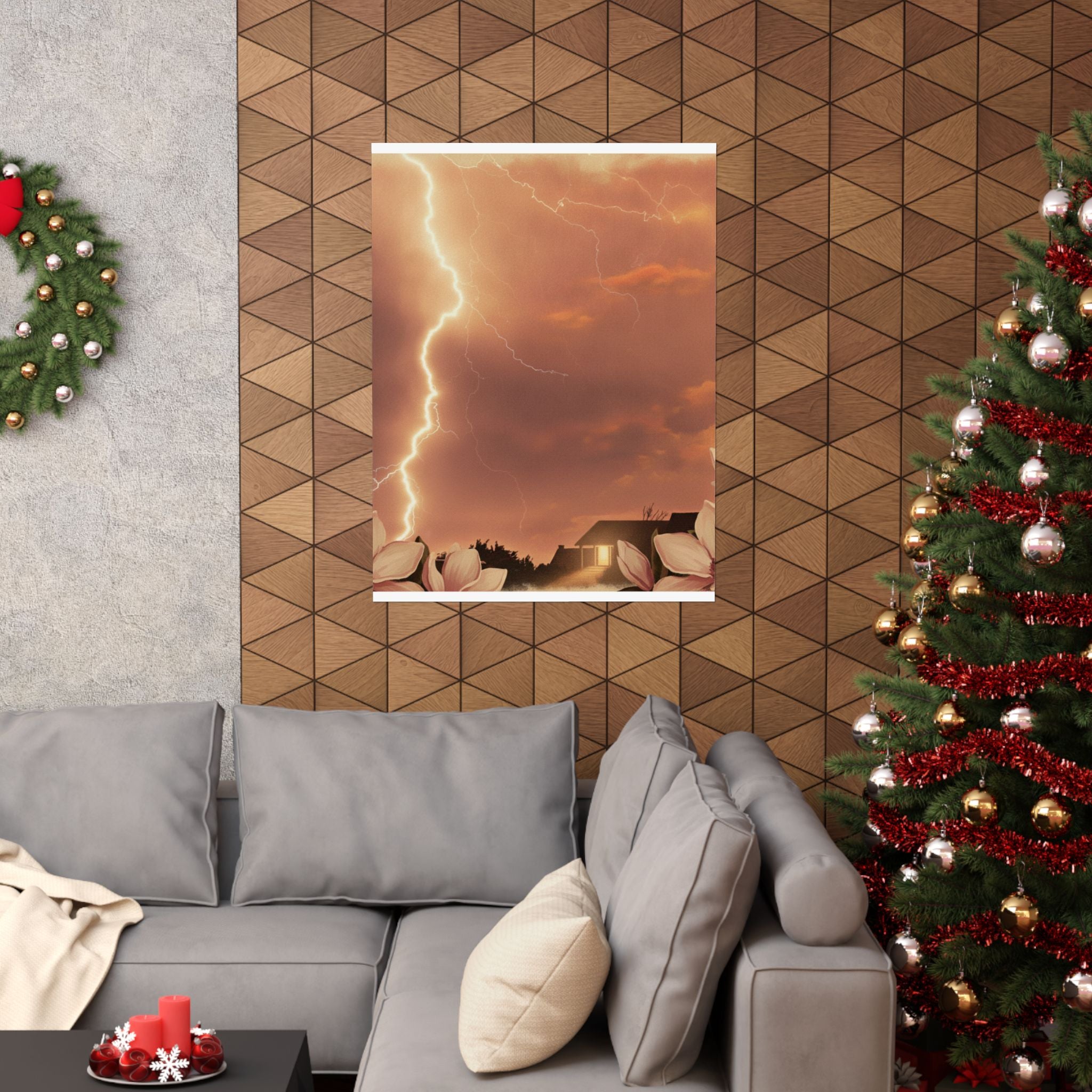 Southern Sunset — Lightning — Matte Poster