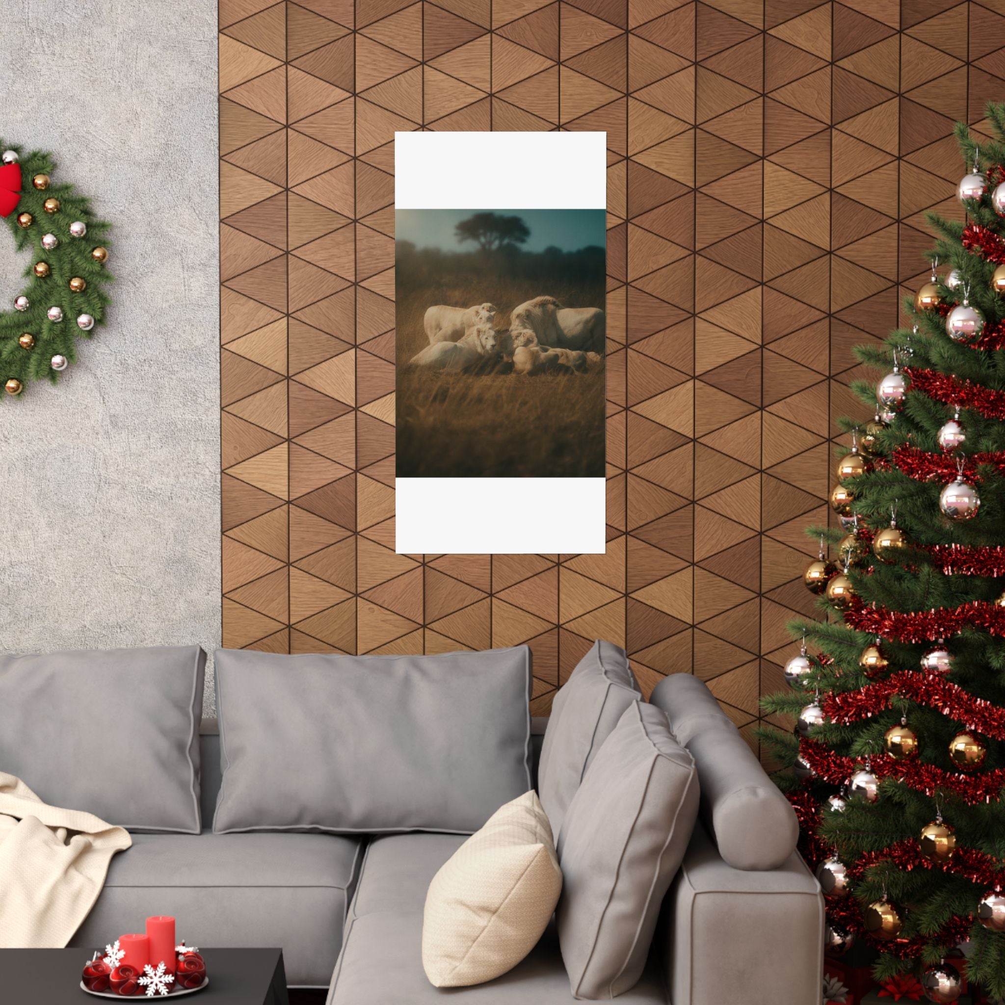 Cinematic — Lion — Matte Poster