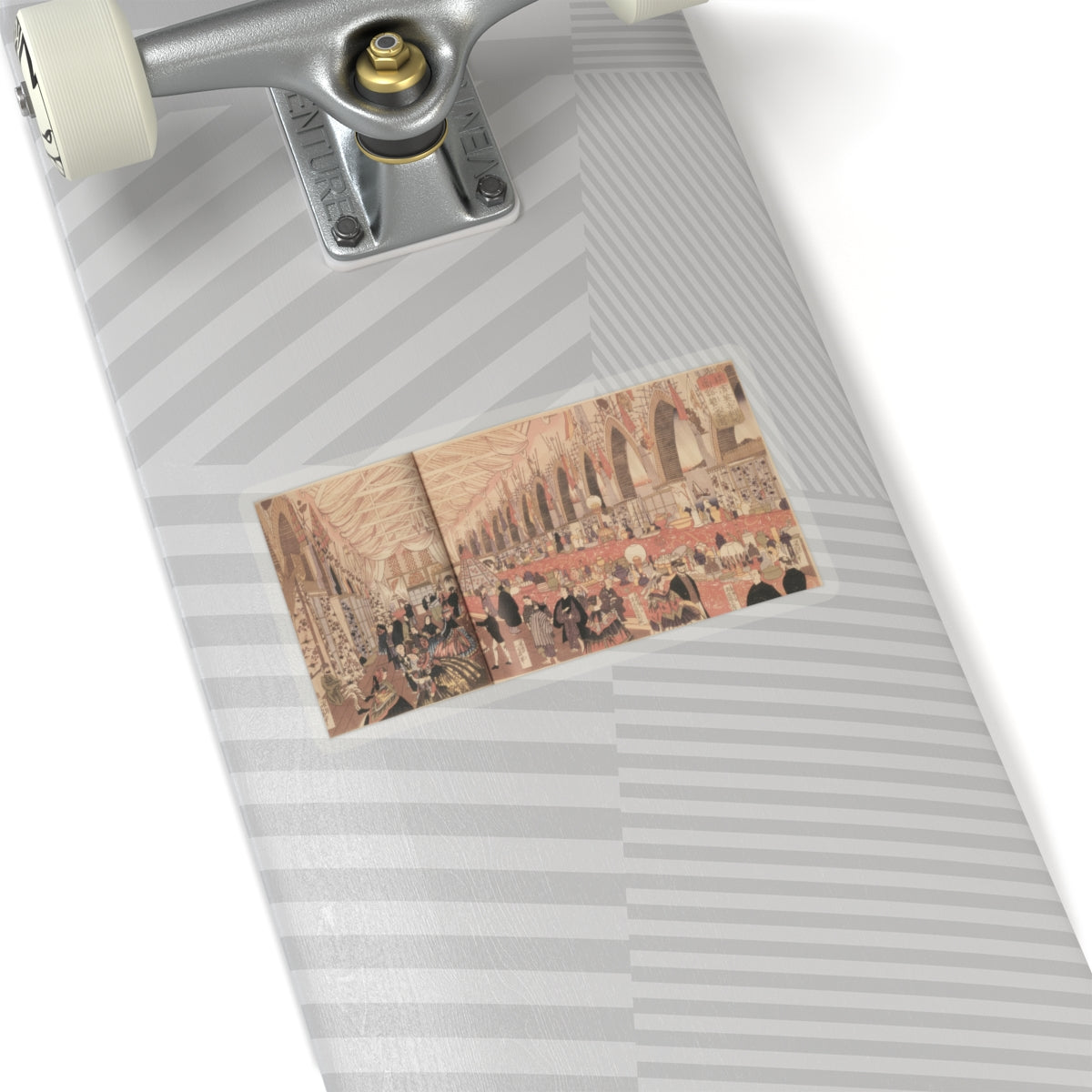 Southern Sunset — Picture Of A Prosperous English Trading Firm In Yokohama — Kiss-Cut Sticker