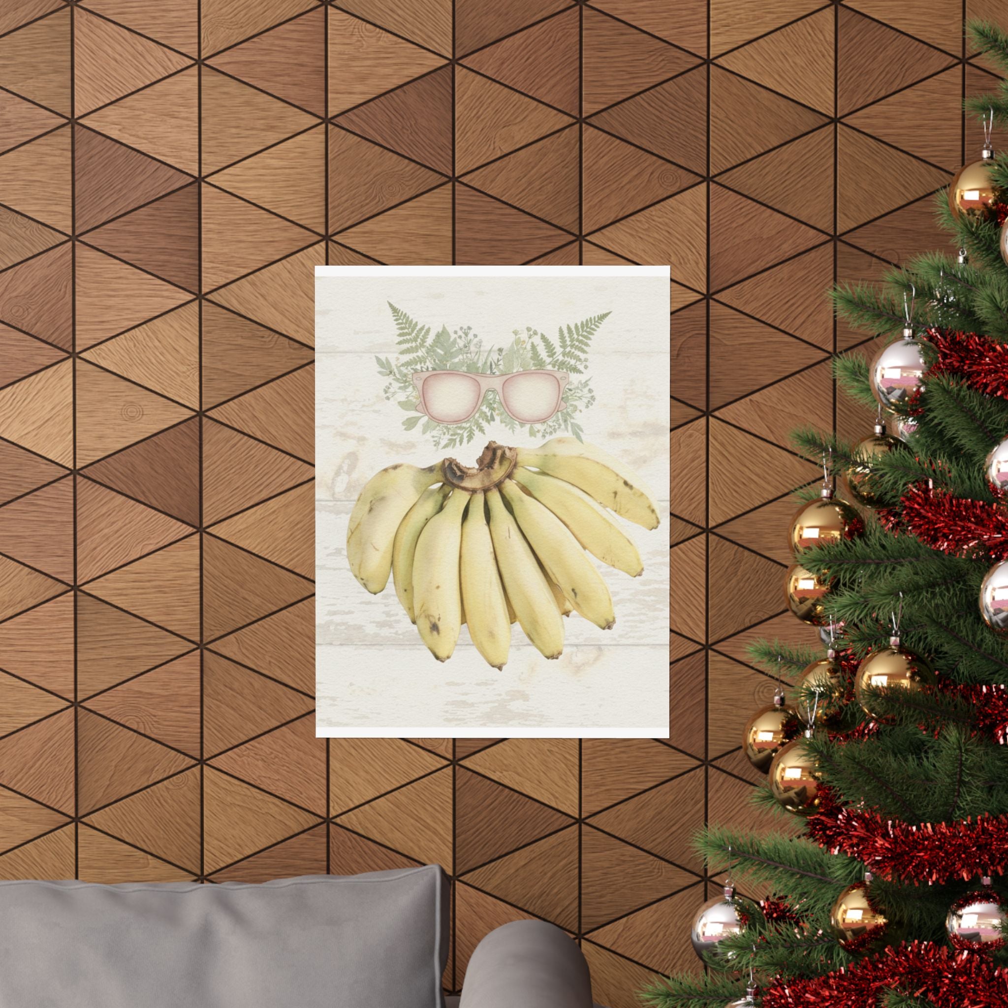 Botanical — Bananas — Matte Poster