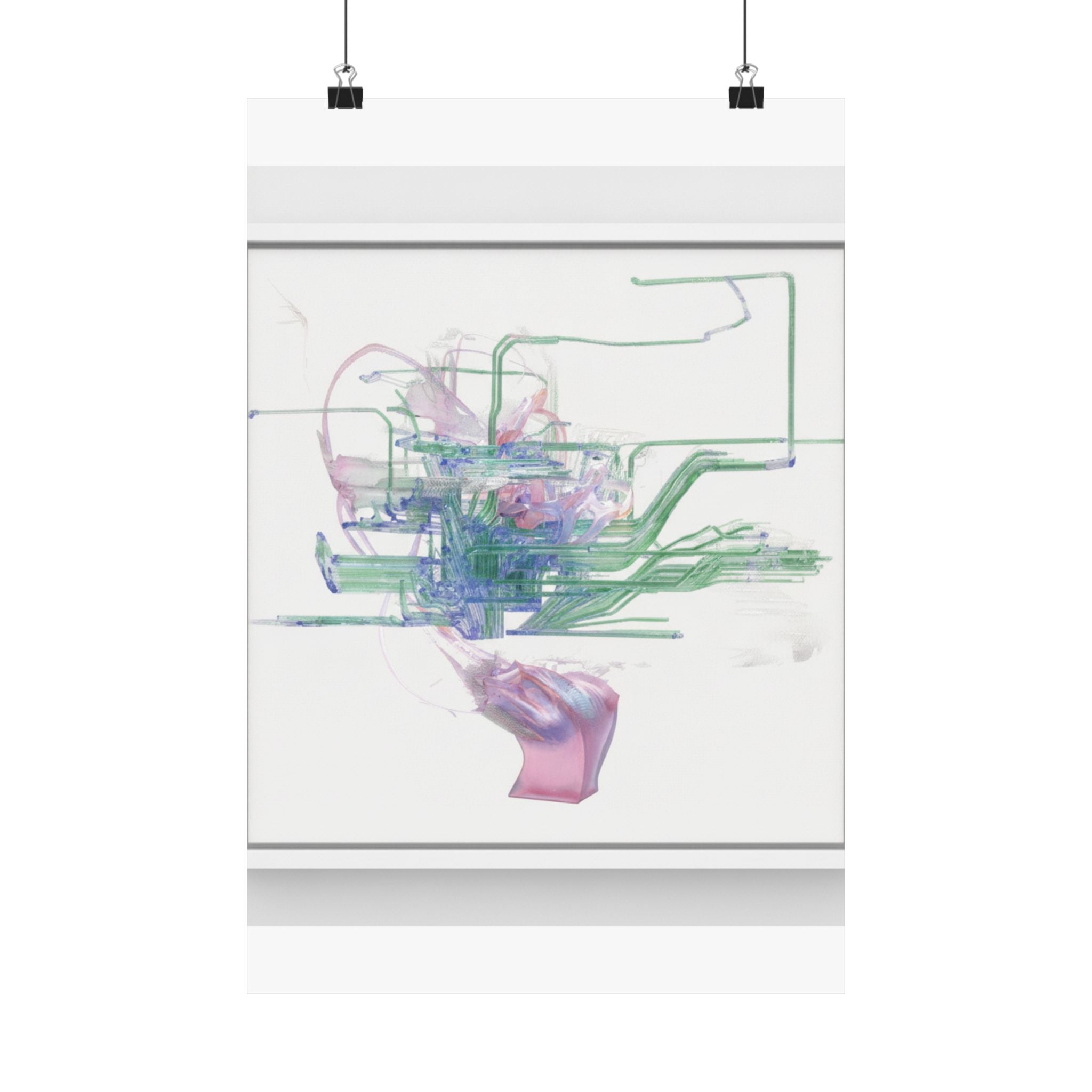 Watercolor — Abstract — Matte Poster
